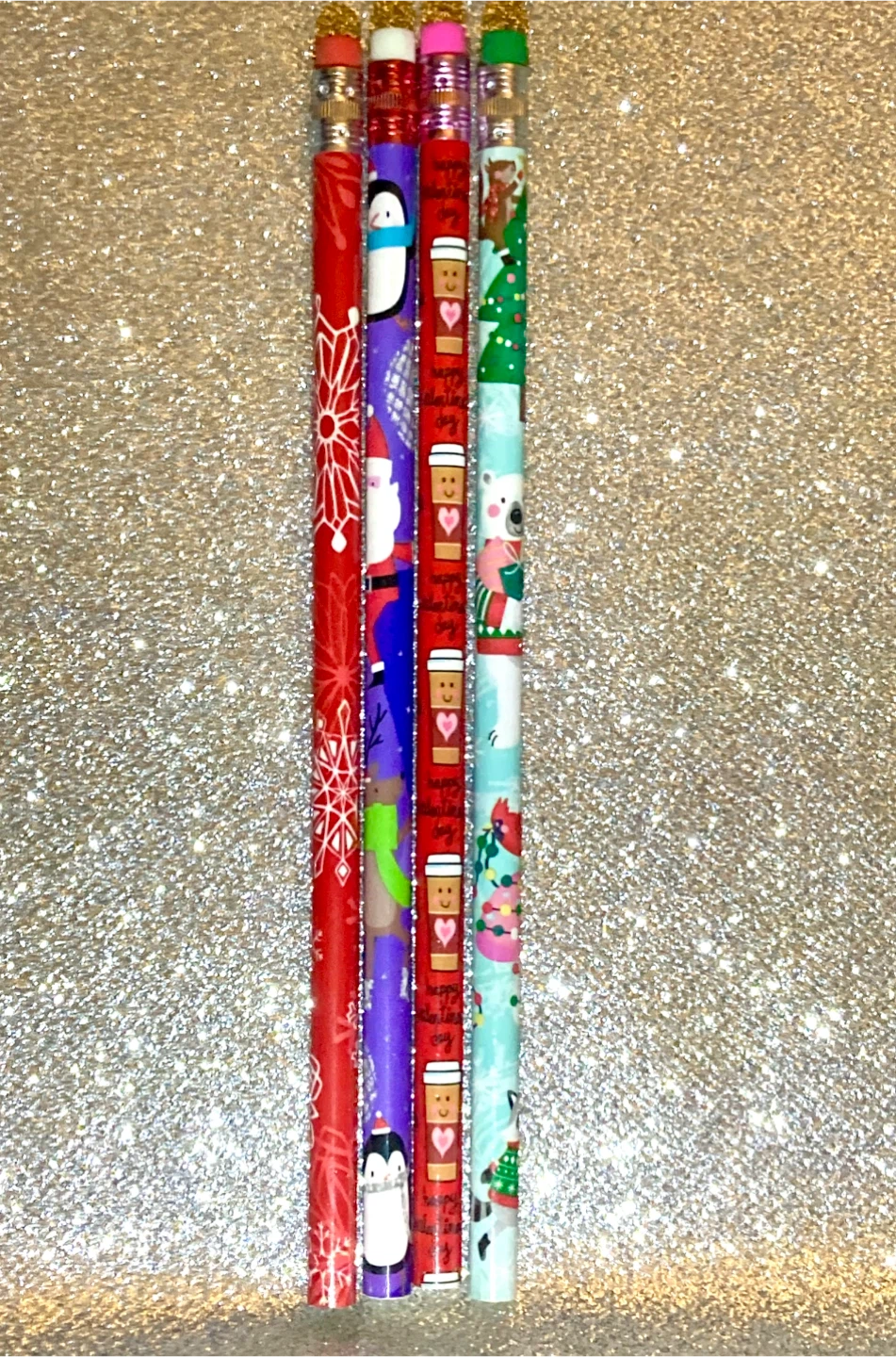 Style #18 Holiday Themed Pencils (Set of 4) - photo 2
