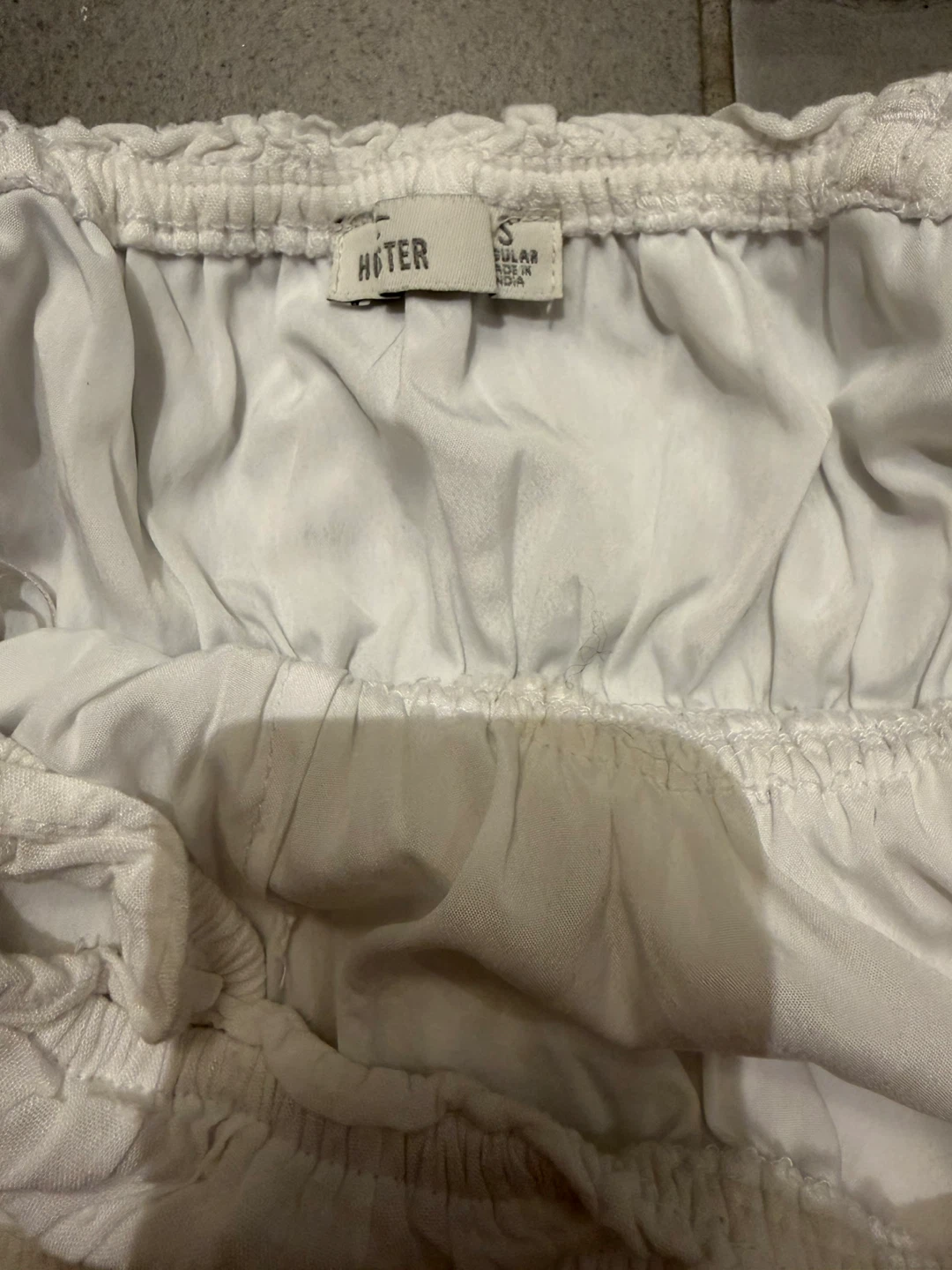 Hollister White Smocked Sundress - Size S - photo 2