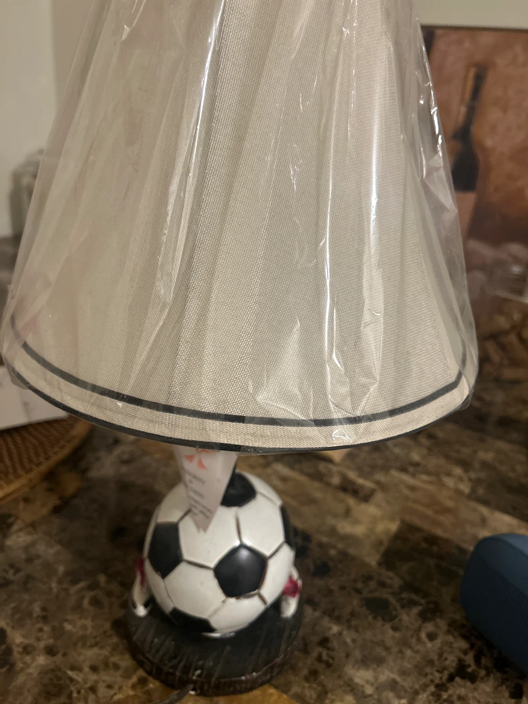 Soccer Ball Table Lamp