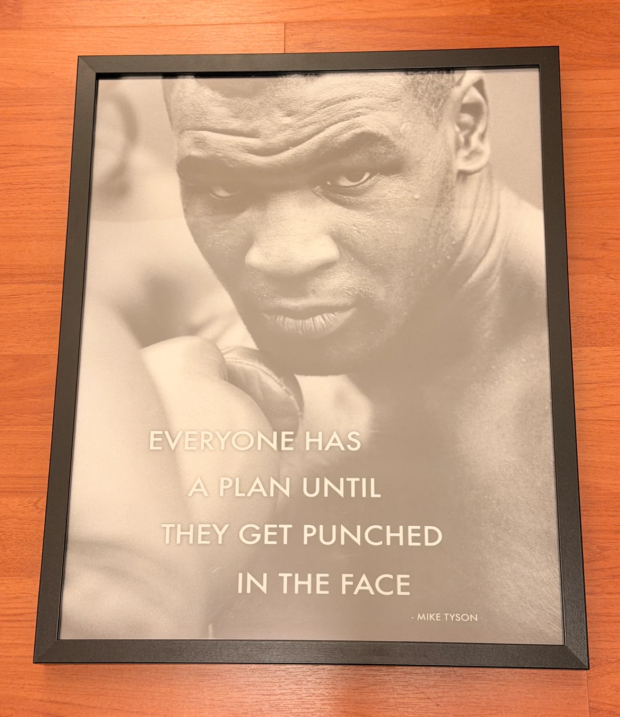 Photo Frame with Tyson poster