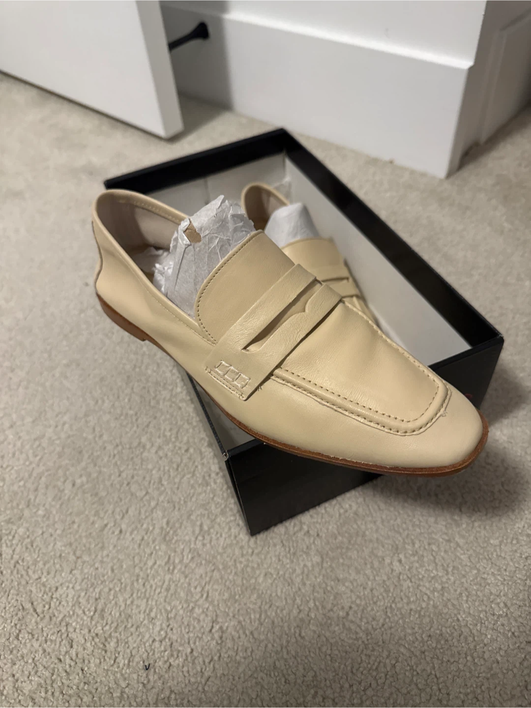 Mango Women's Beige Loafers - Size 7 - photo 2