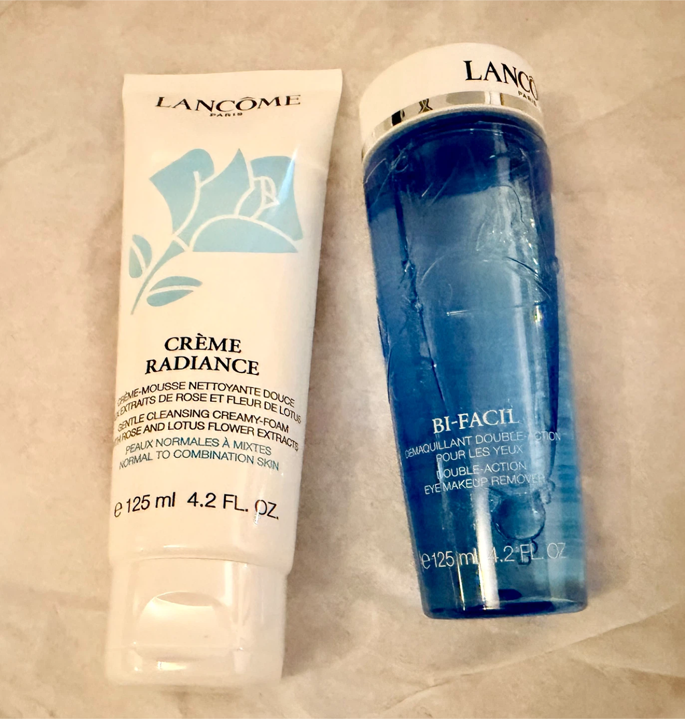 Lancôme Crème Radiance 125 ml (cleanser only)