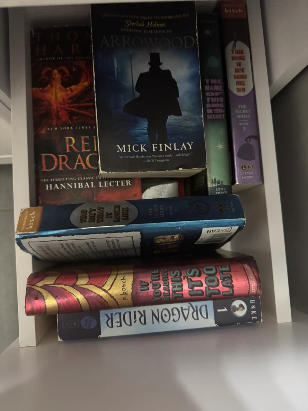 Collection of Mystery, Horror, and Fairy Tale Books