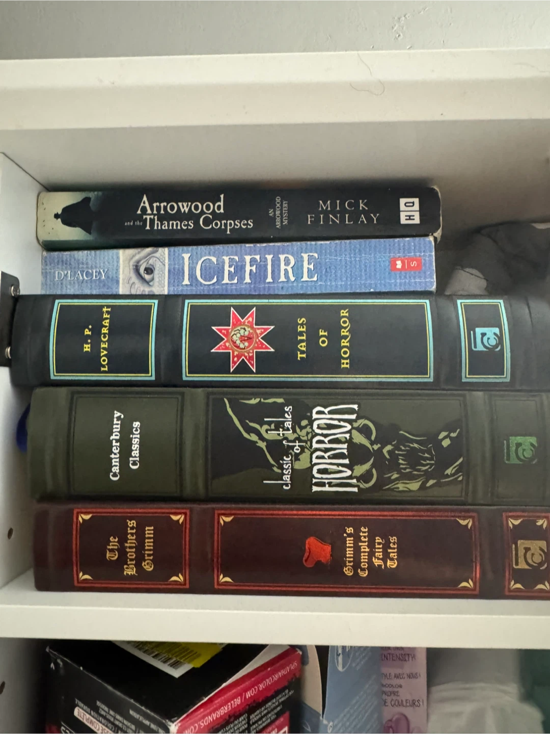 Collection of Mystery, Horror, and Fairy Tale Books - photo 2
