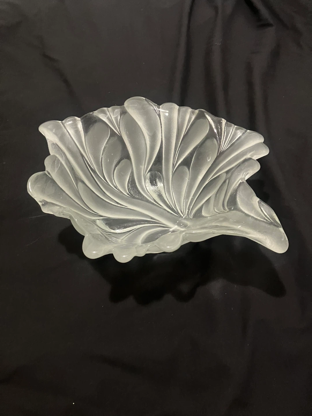 Vintage Mikasa Walther Frosted Glass Bowl - Like New