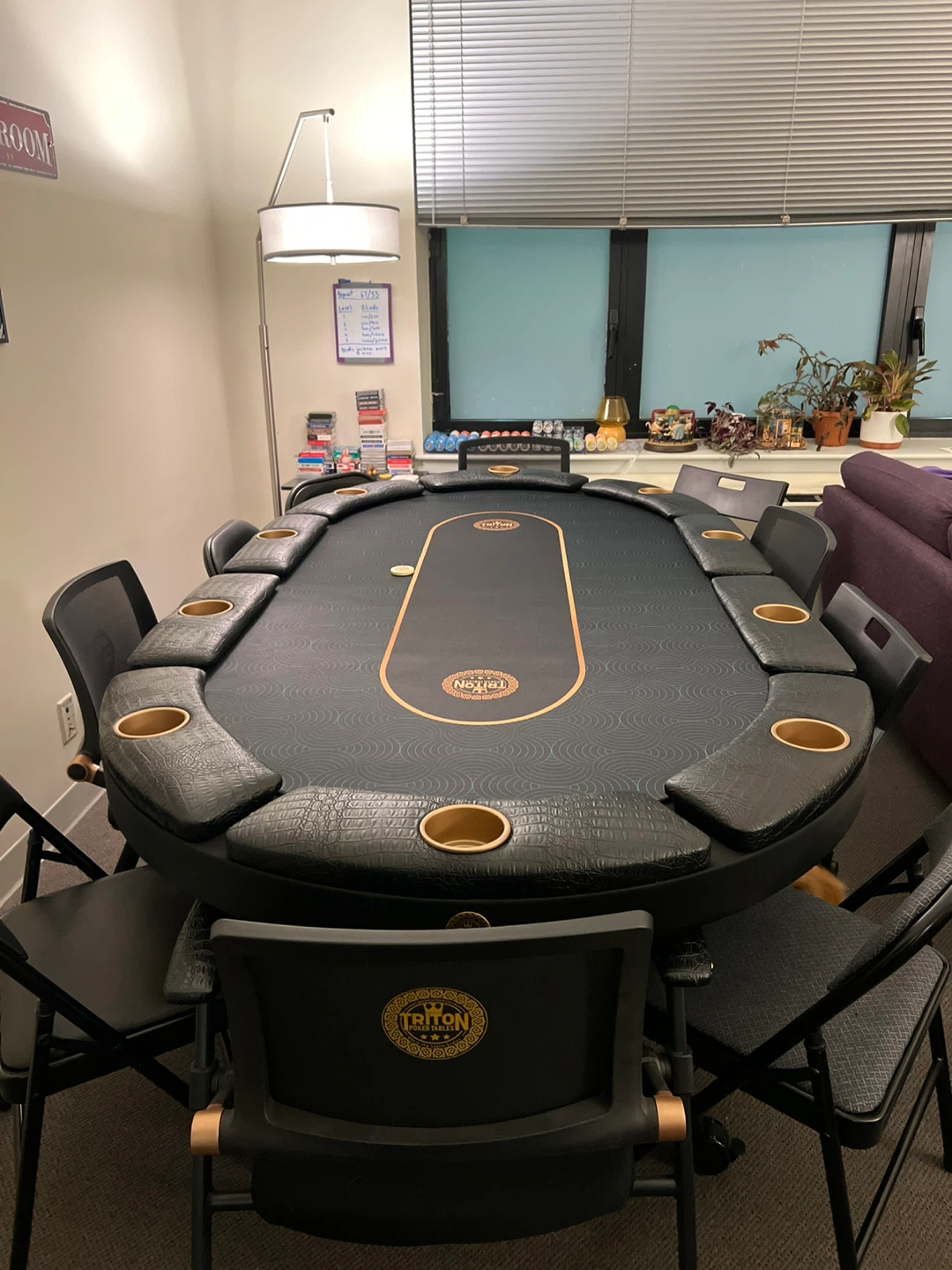 Triton 90” Premium Folding Poker Table - photo 3