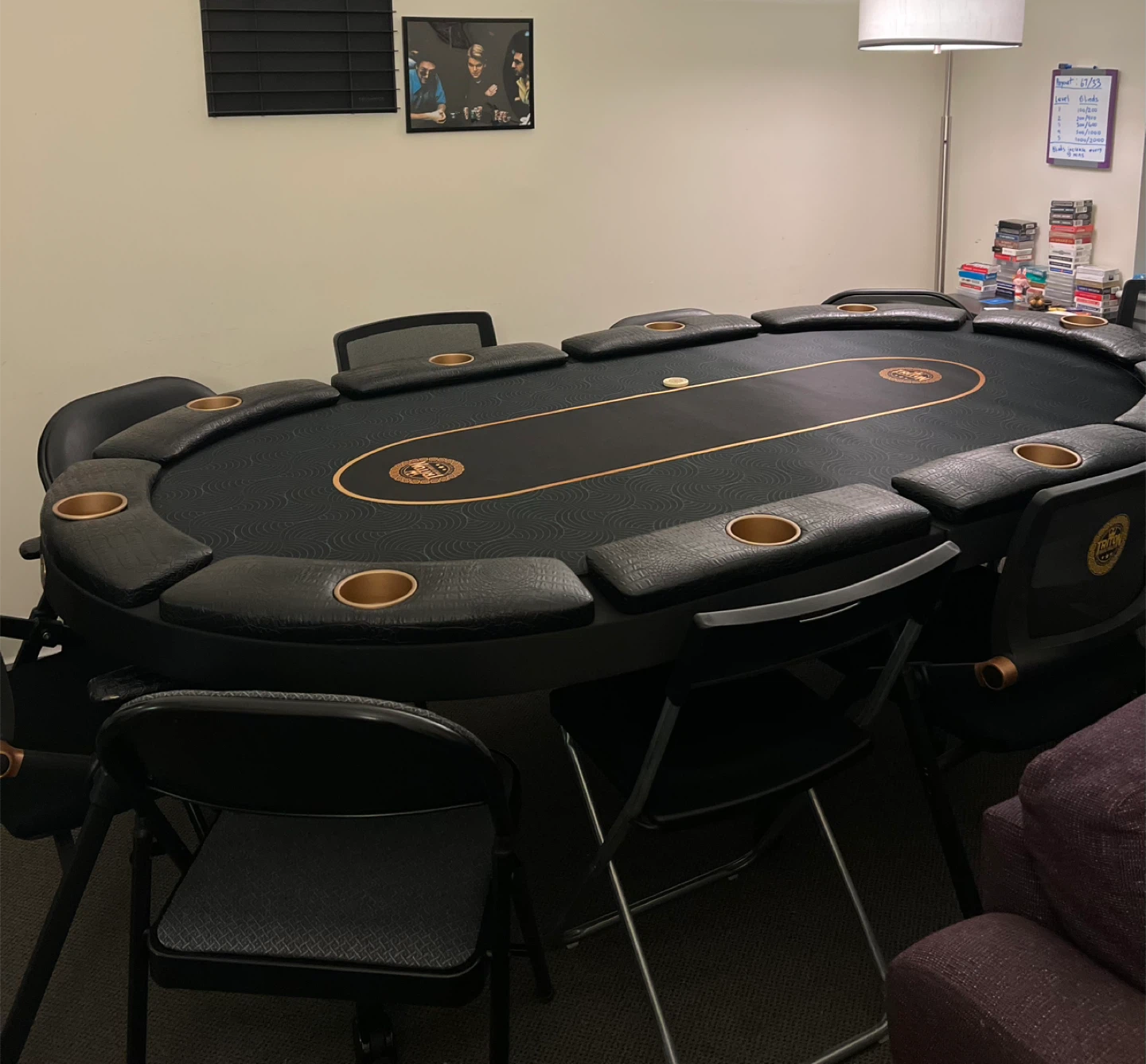 Triton 90” Premium Folding Poker Table - photo 2
