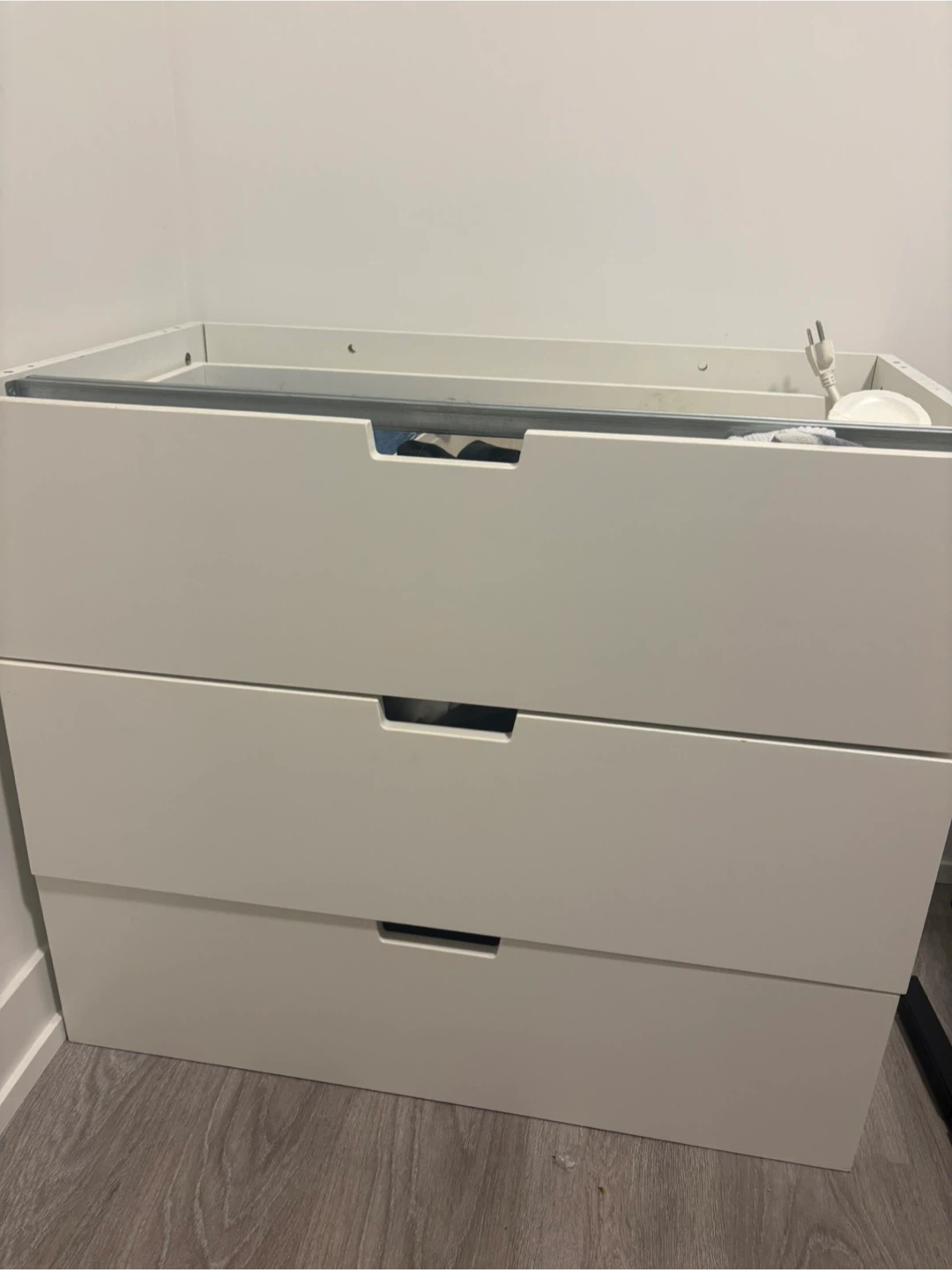 Ikea nordili - 3 drawer modular chest