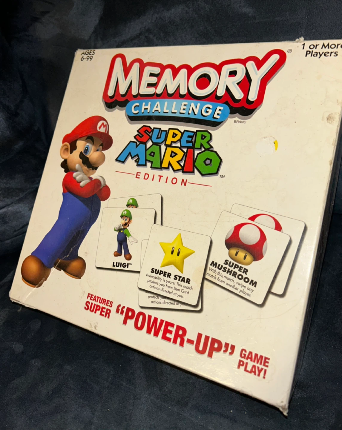 Super Mario Memory Challenge Game