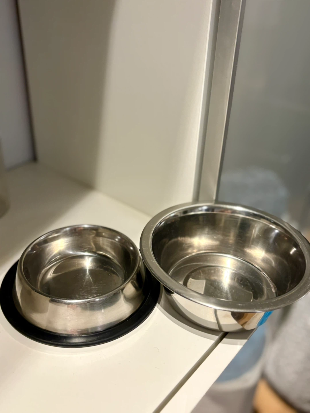 Set of 2 Stainless Steel Pet Bowls - photo 2