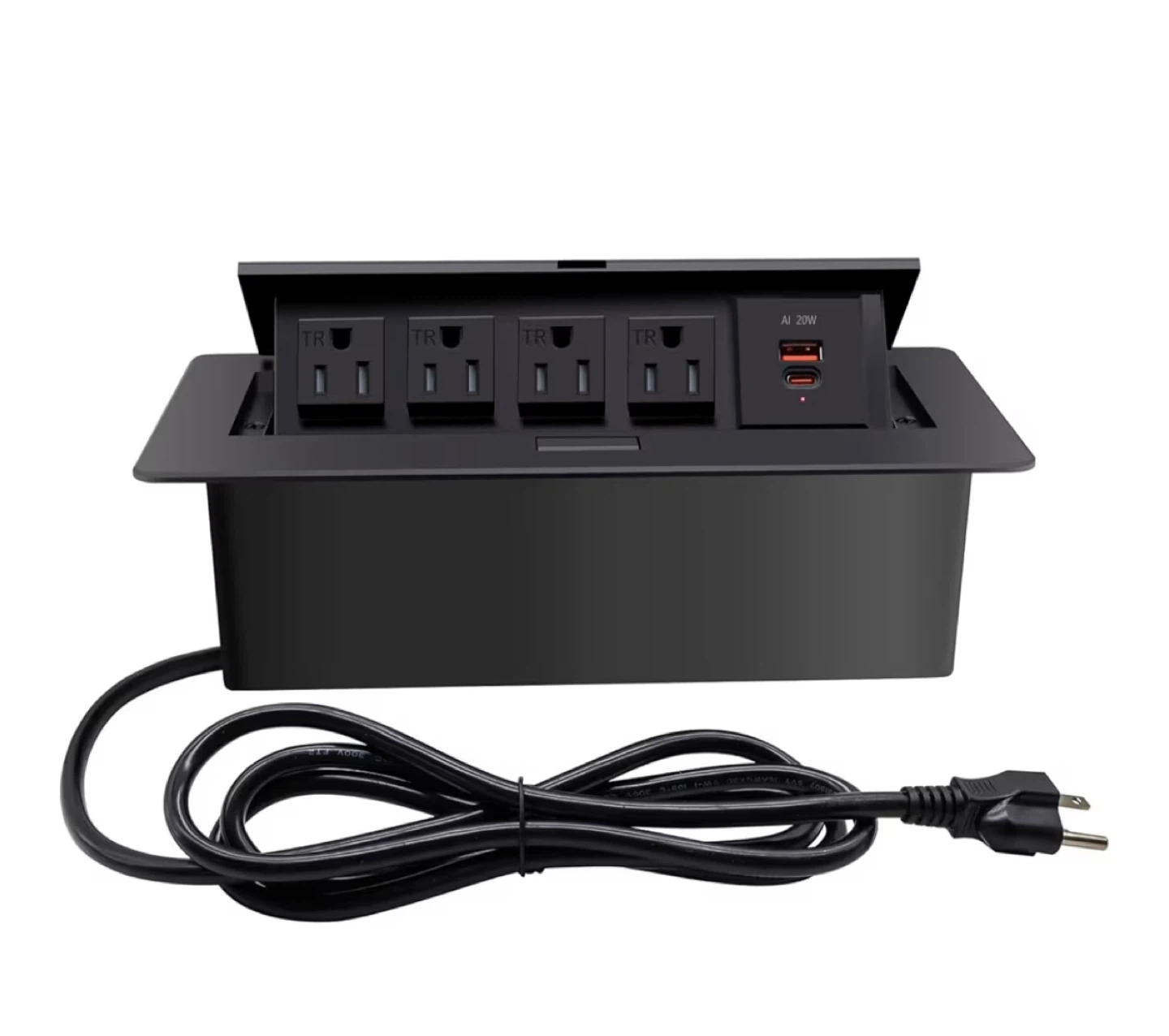 TIANDIGP Pop-up Power Strip with USB C