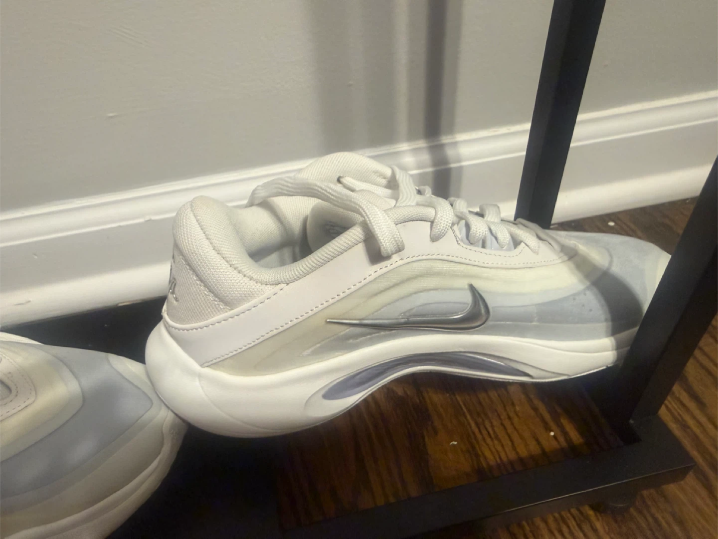 Nike Air Zoom GT Cut 2 White Basketball Shoes US 6 - photo 3
