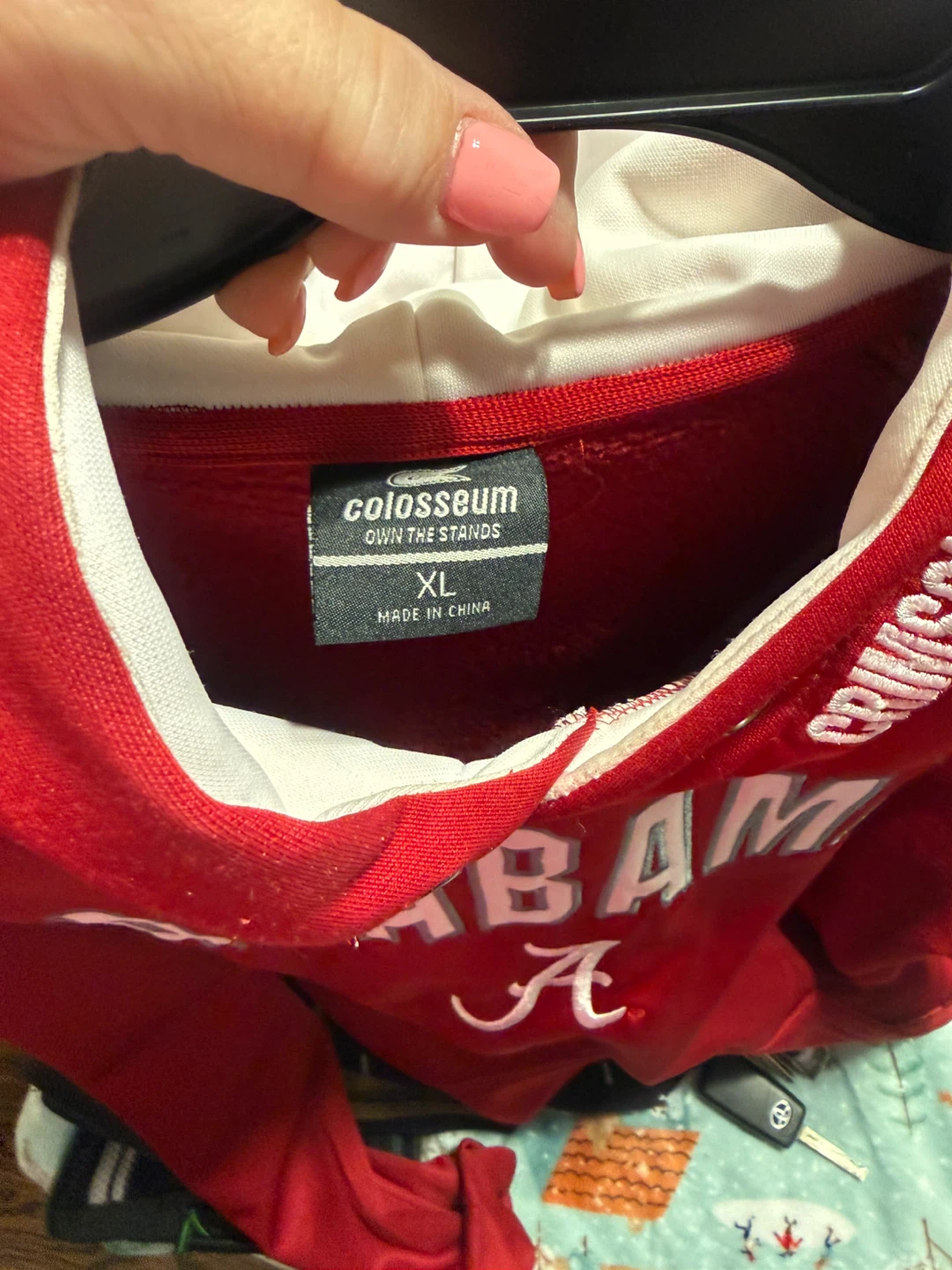 Colosseum Alabama Crimson Tide Hoodie XL - photo 4