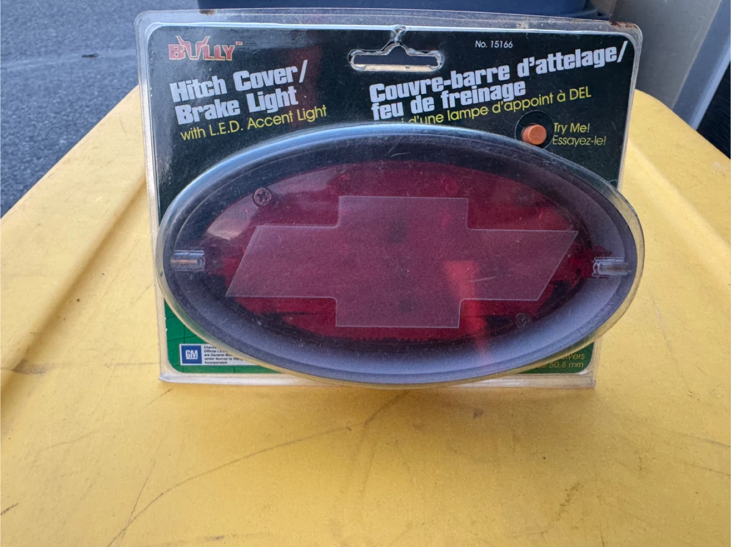 Bully Hitch Cover/Brake Light with LED Accent Light