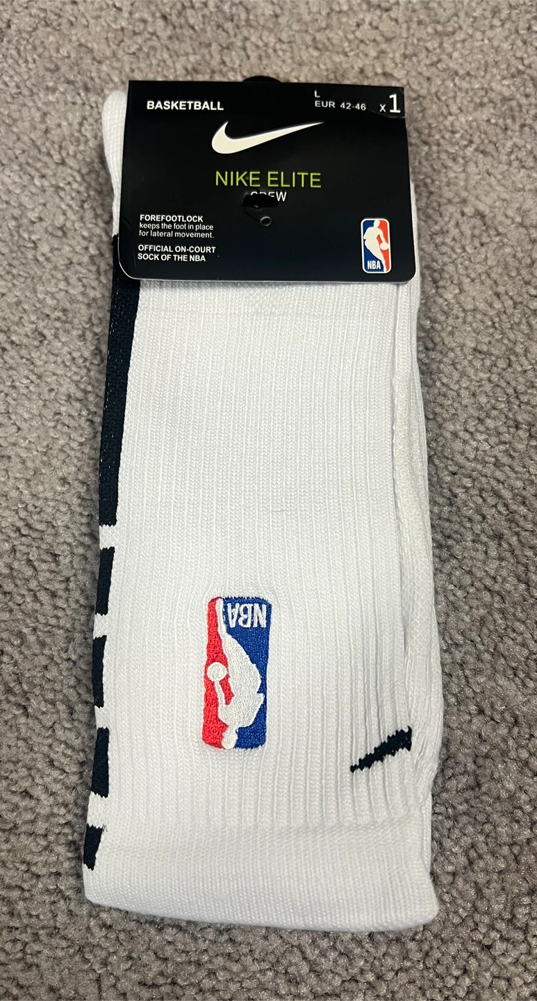 Nike Elite NBA Crew Socks - Men’s Large 8-12 - photo 2