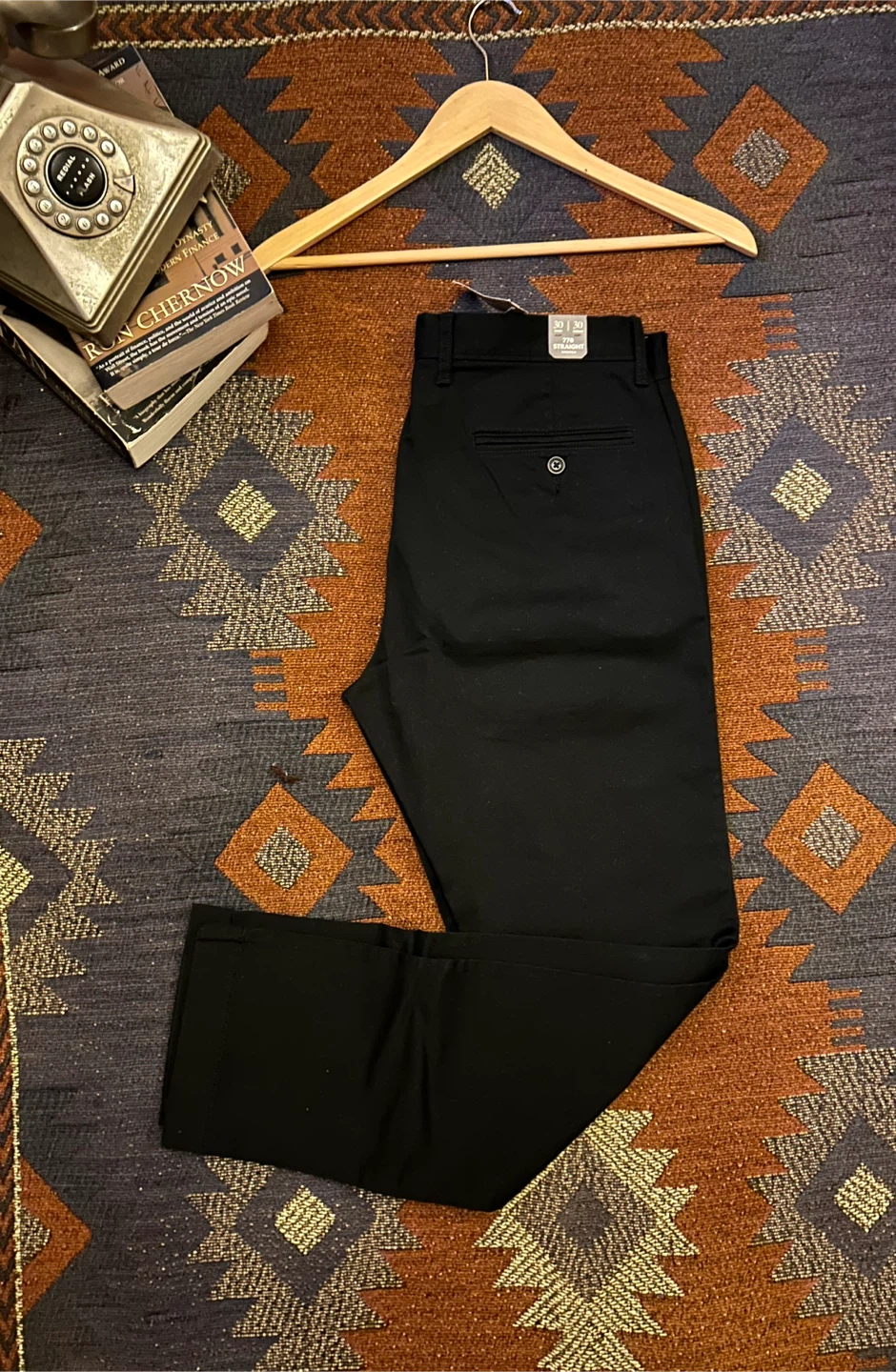 J.Crew Black 777 Straight Fit Chinos Men's Pants - photo 2
