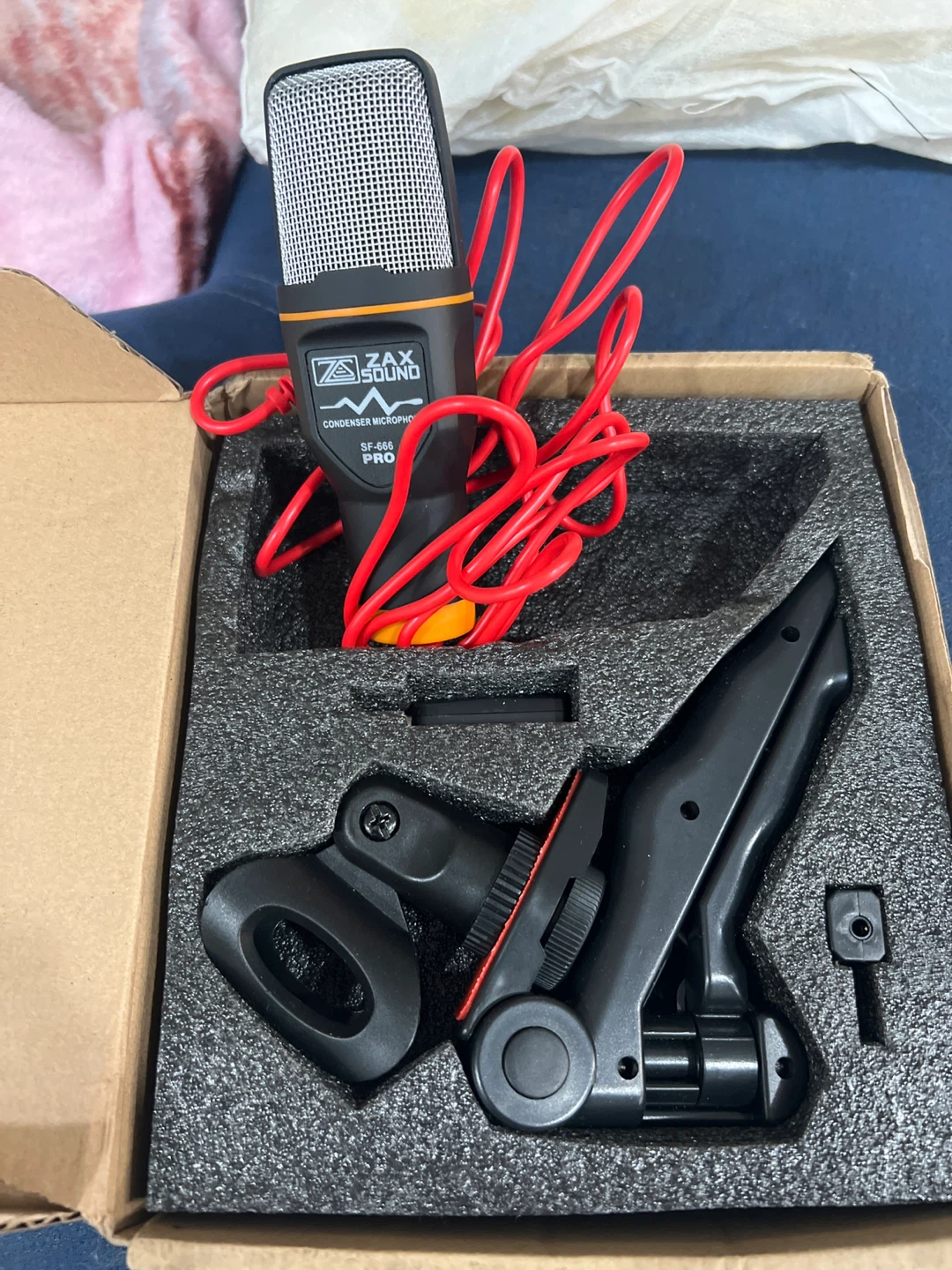 ZAX SOUND SF-666 PRO Condenser Microphone