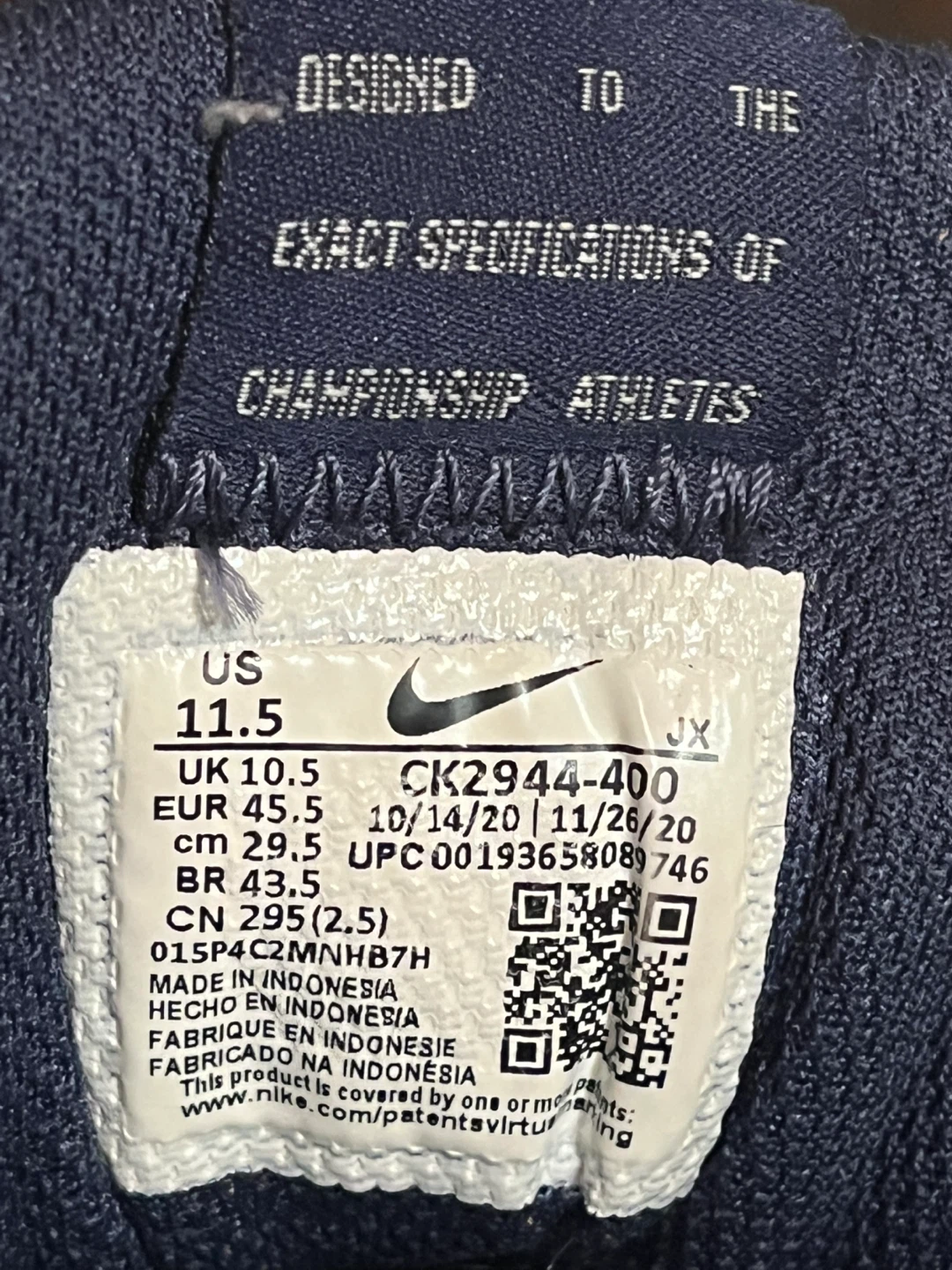 Nike Venture Runner Midnight Navy - CK2944-400 - photo 4
