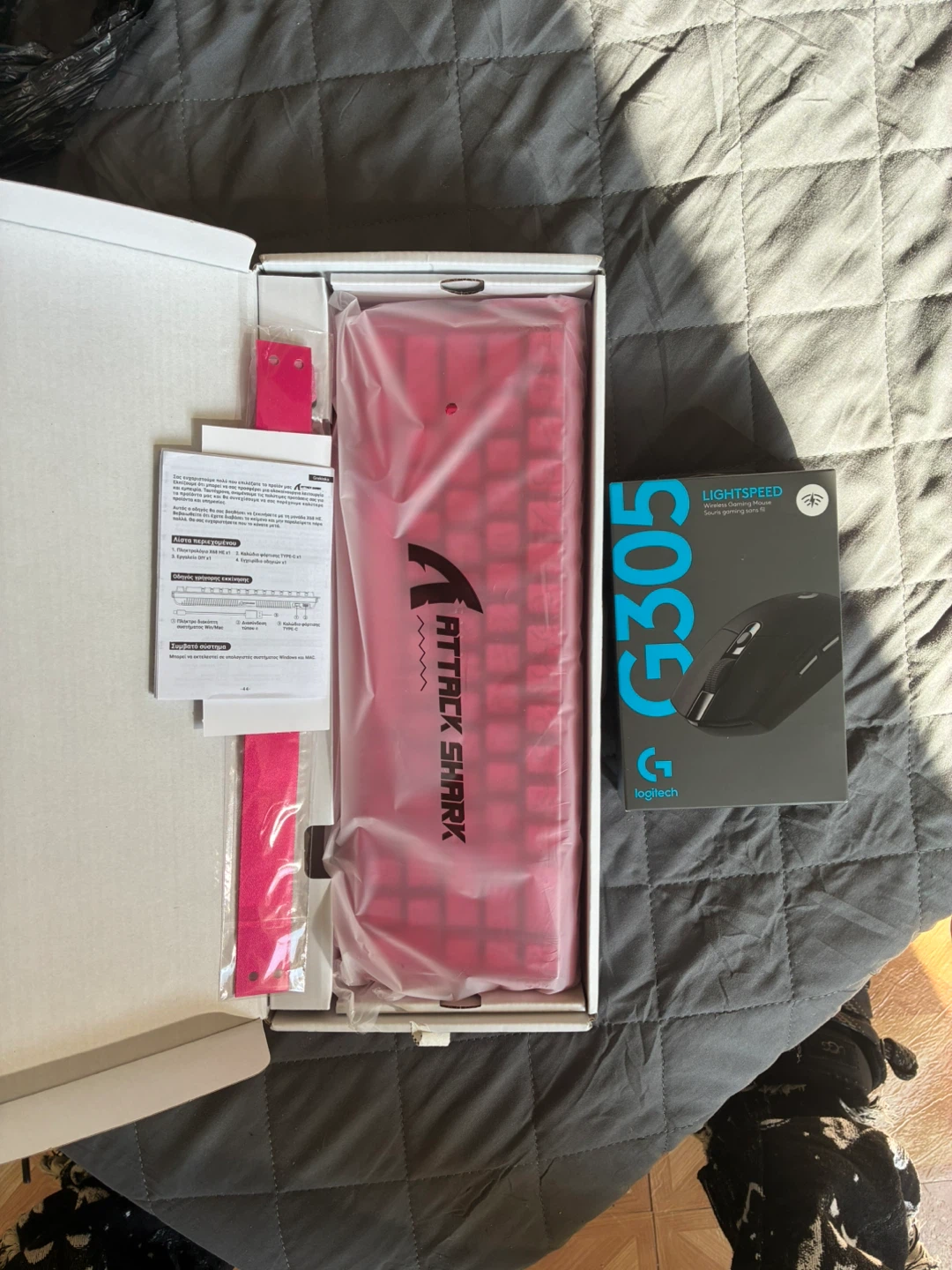Attack Shark Keyboard and G305 Mouse