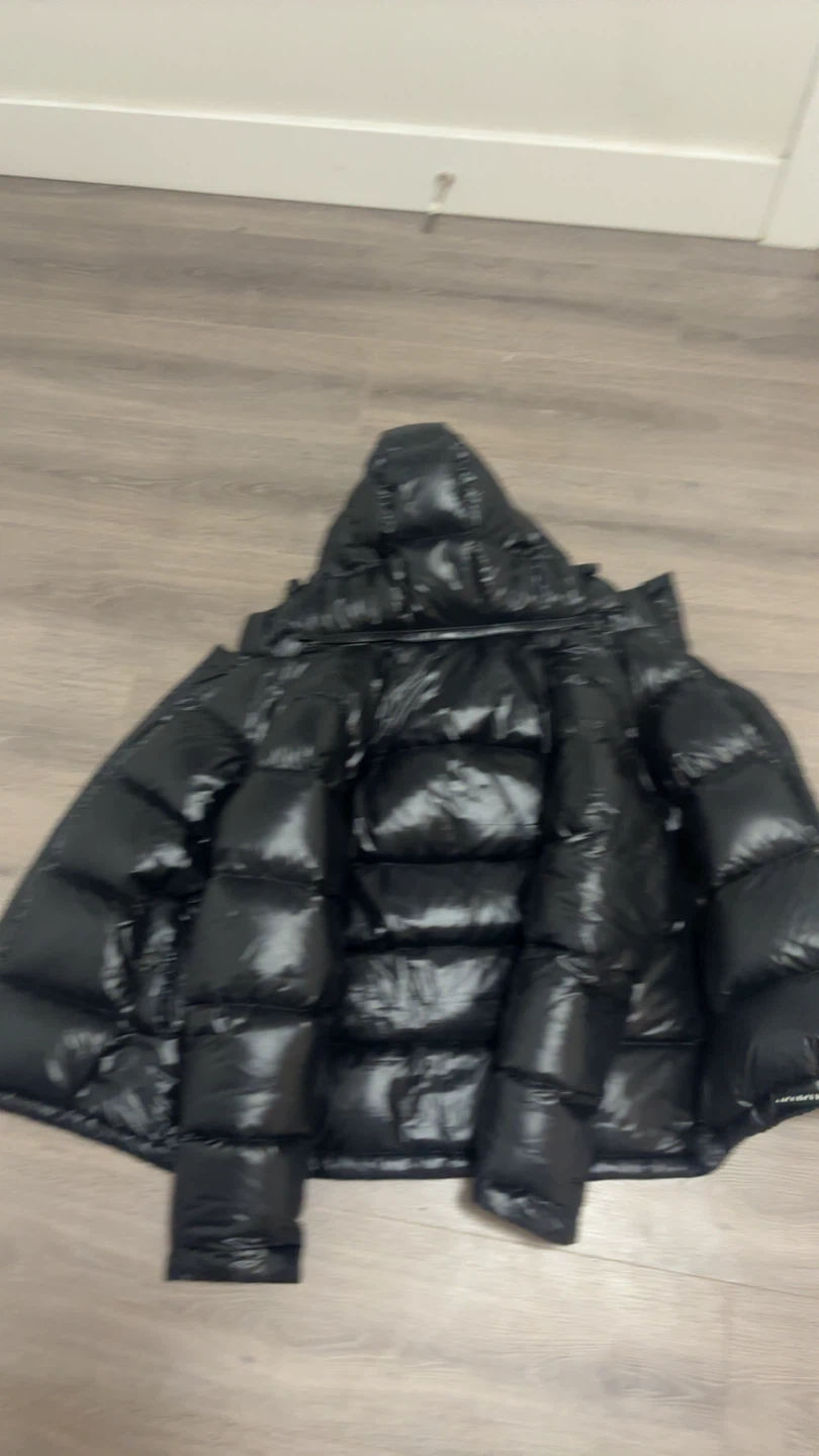 Black Super Puff Puffer Jacket - photo 2