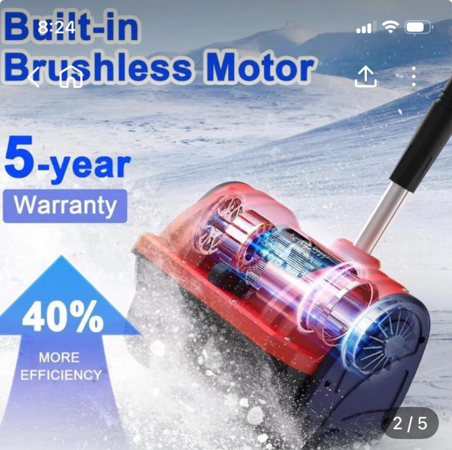 Snowblower, Home driveways - photo 3