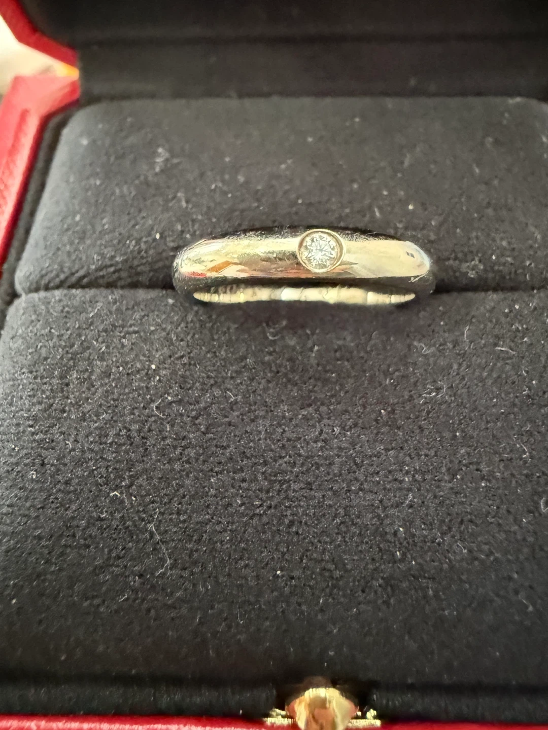 Cartier 1895 Wedding Band Platinum Size 53 - photo 2
