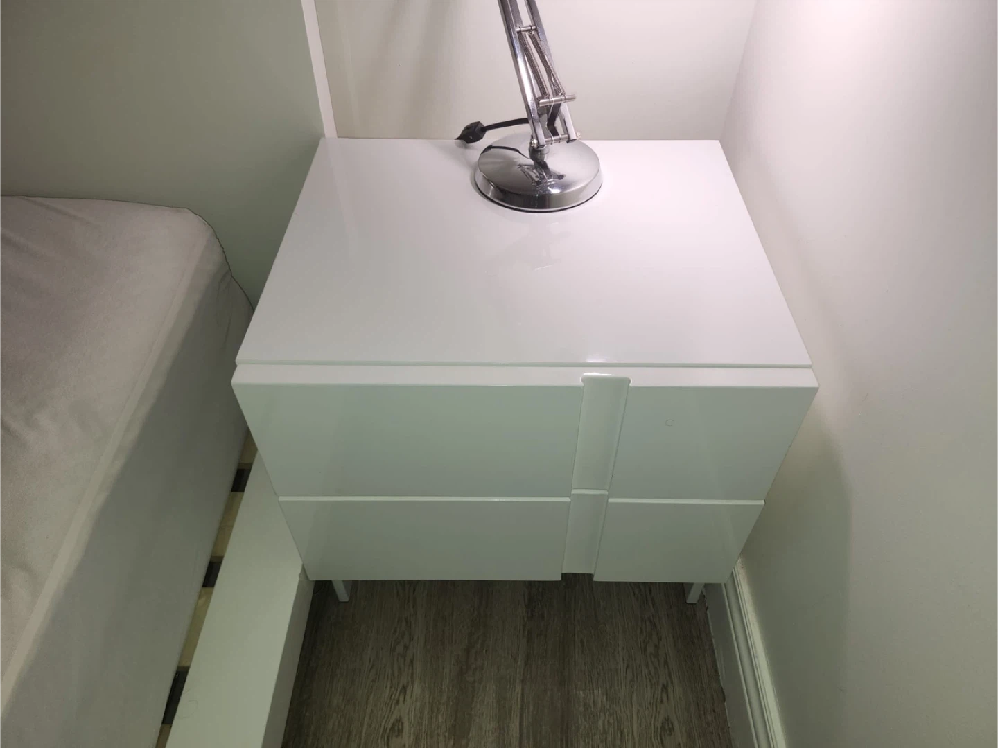 Structube Queen Bed Frame + 2 Nightstands – $150 – Must Go - photo 3