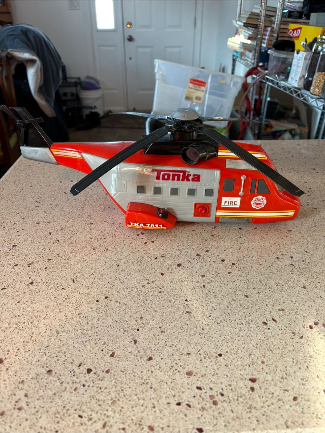 Tonka Fire Rescue Helicopter Toy with lights & Sound