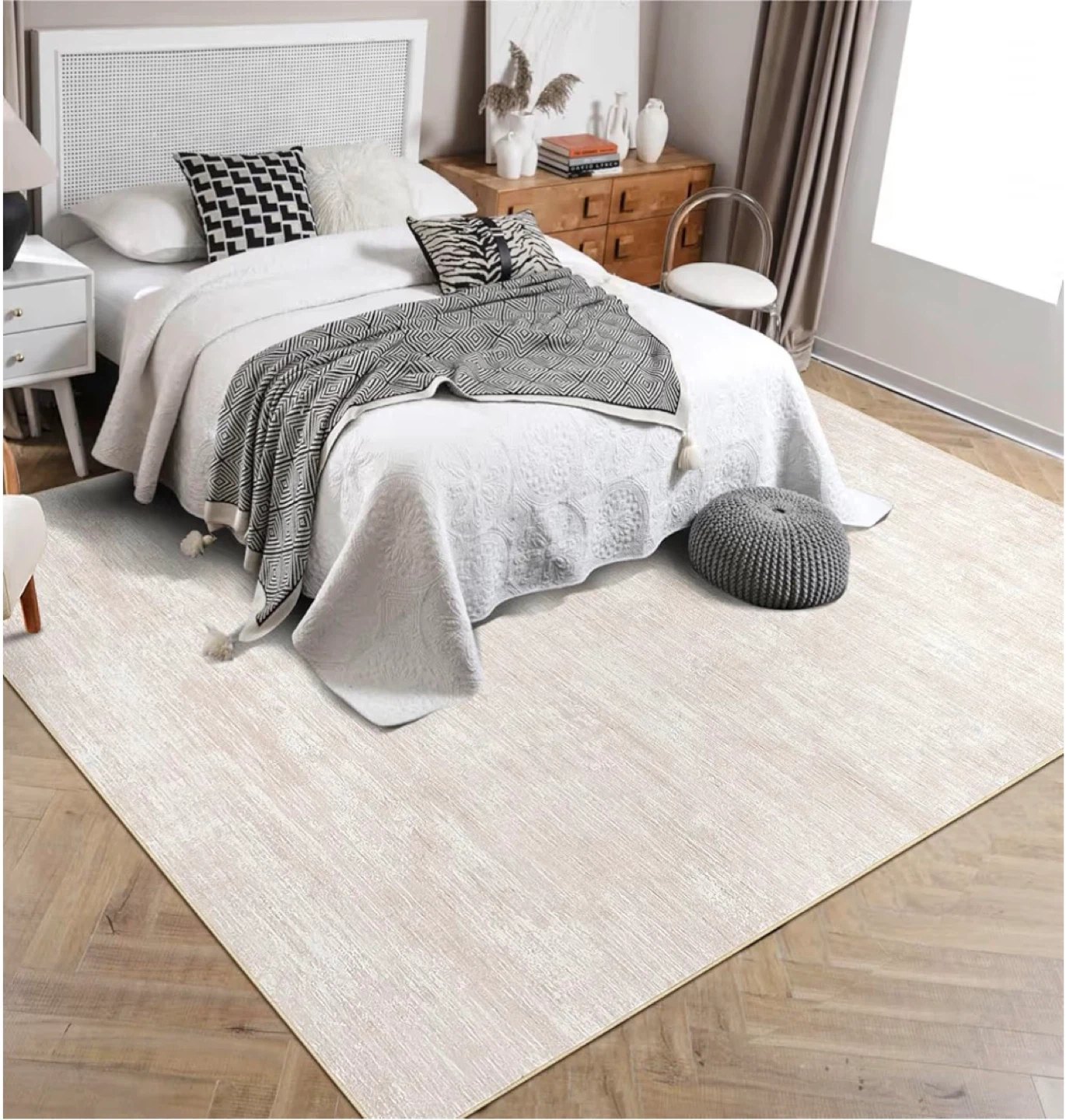 Ultra Soft Area Rug with Non-Slip Backing - photo 2