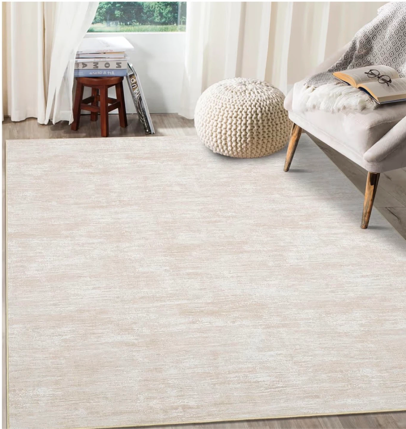 Ultra Soft Area Rug with Non-Slip Backing