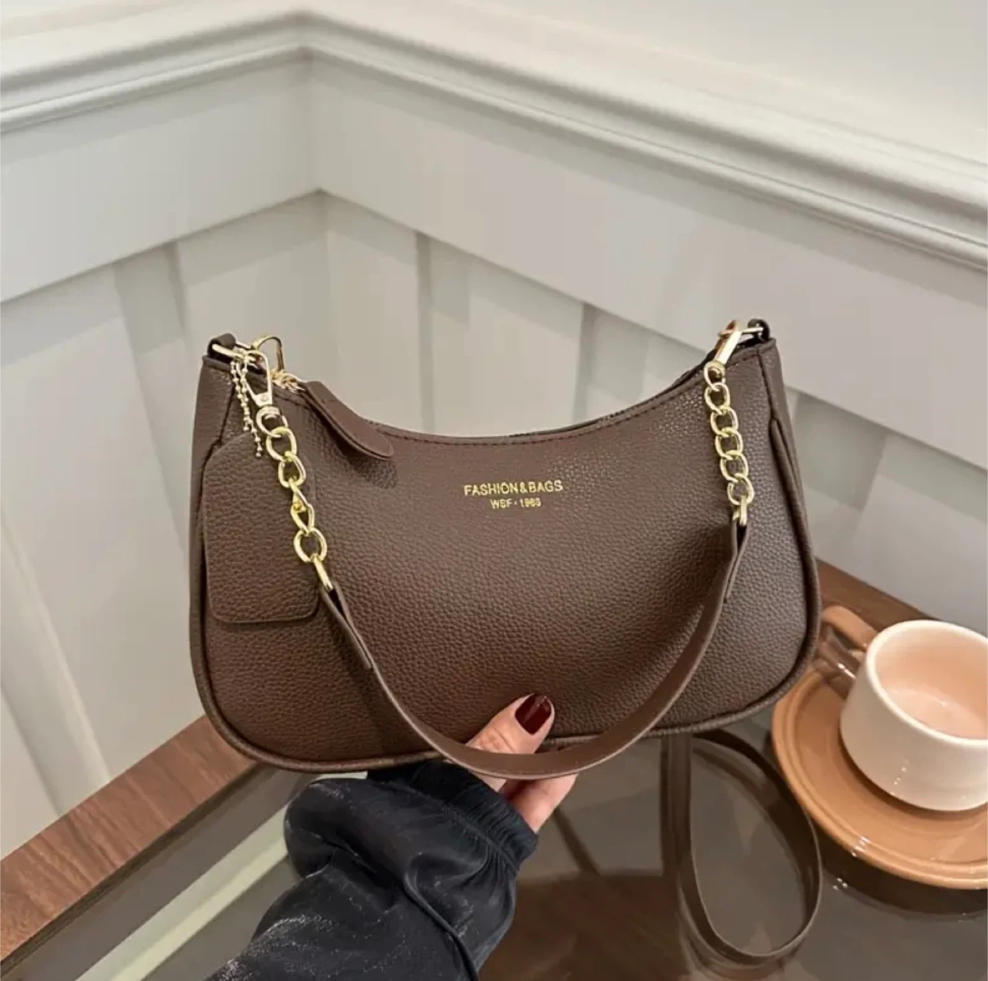 New!  Brown Shoulder Bag - photo 2