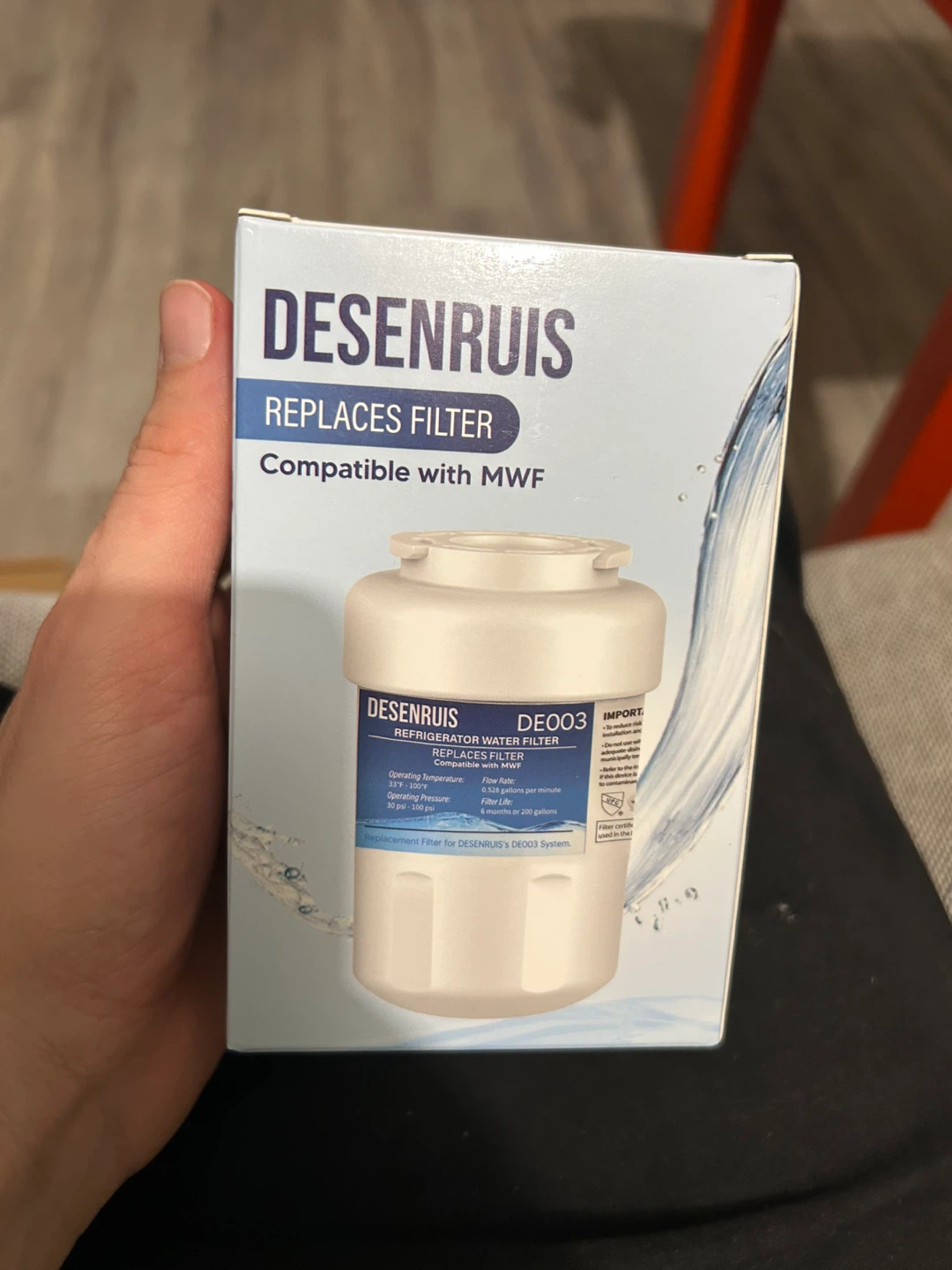 DESENRUIS DE003 Refrigerator Water Filter - photo 3