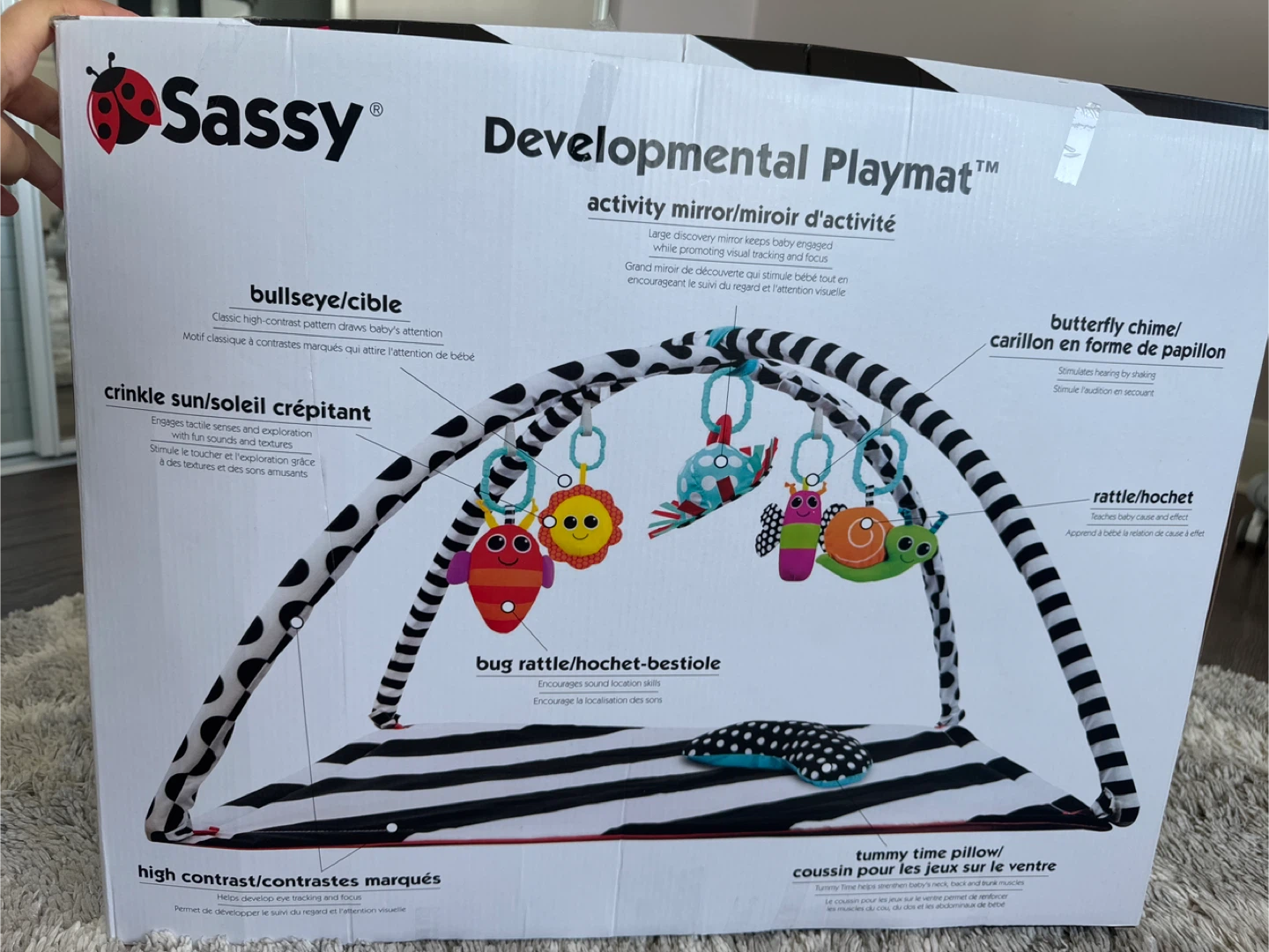 Sassy Developmental Playmat - photo 2