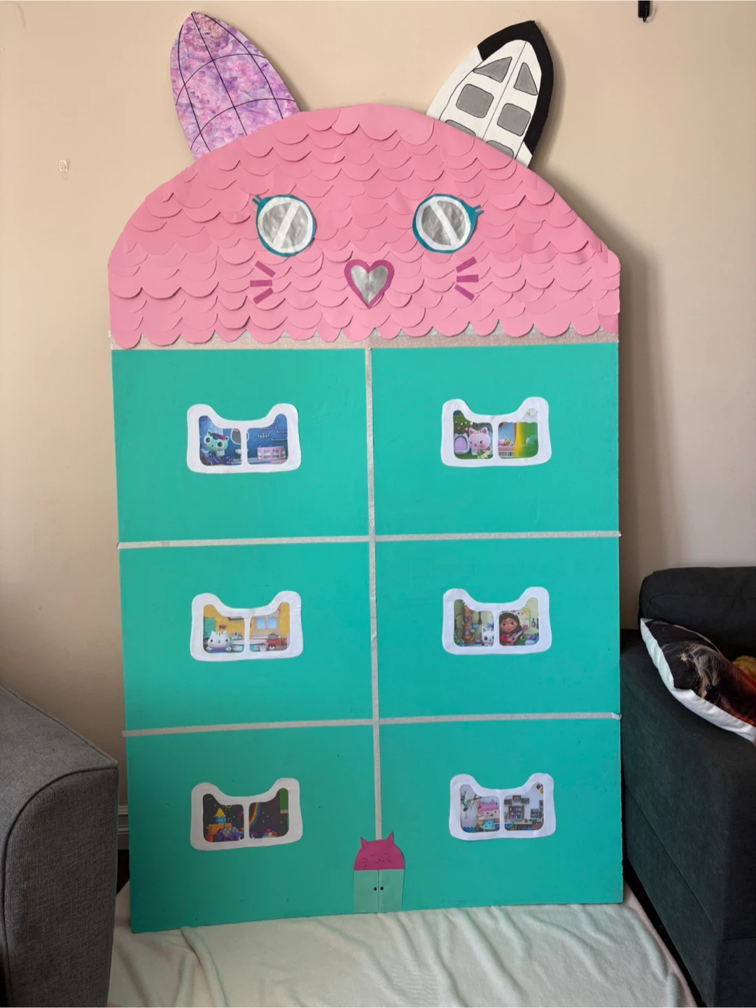 Gabby's Dollhouse diy decoration