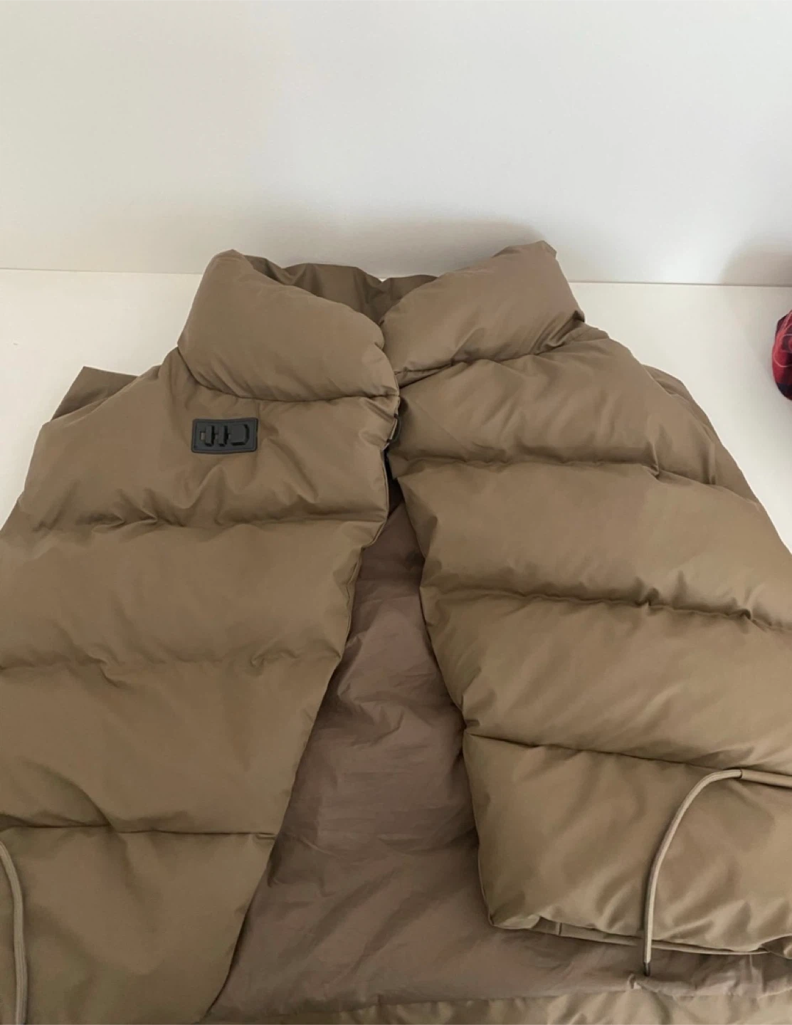 Rains Puffer Vest - Brown - Size L - photo 2