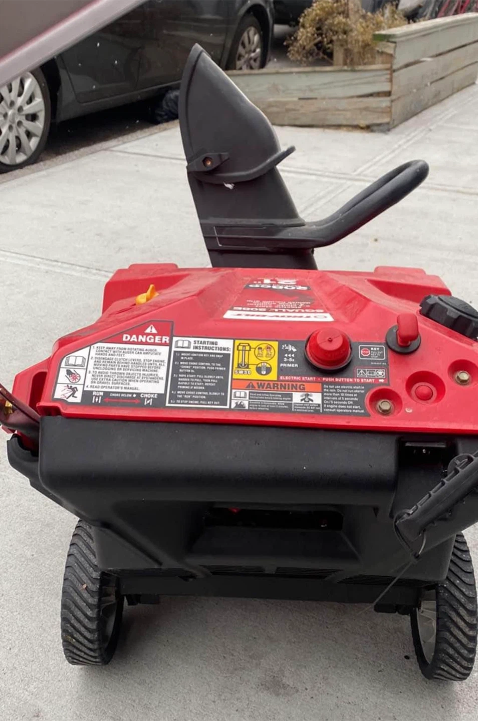 Troy-Bilt Squall 208E Snow Blower /21 inch/ - photo 4
