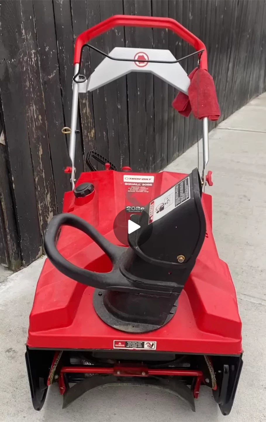 Troy-Bilt Squall 208E Snow Blower /21 inch/ - photo 2