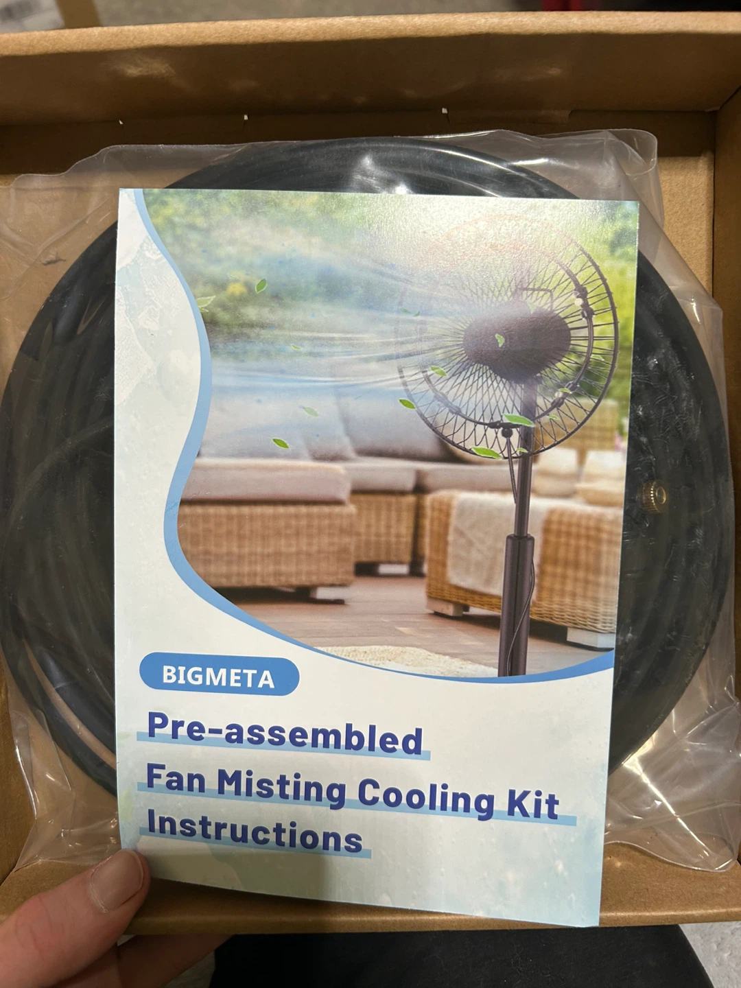 BIGMETA Fan Misting Cooling Kit - photo 2