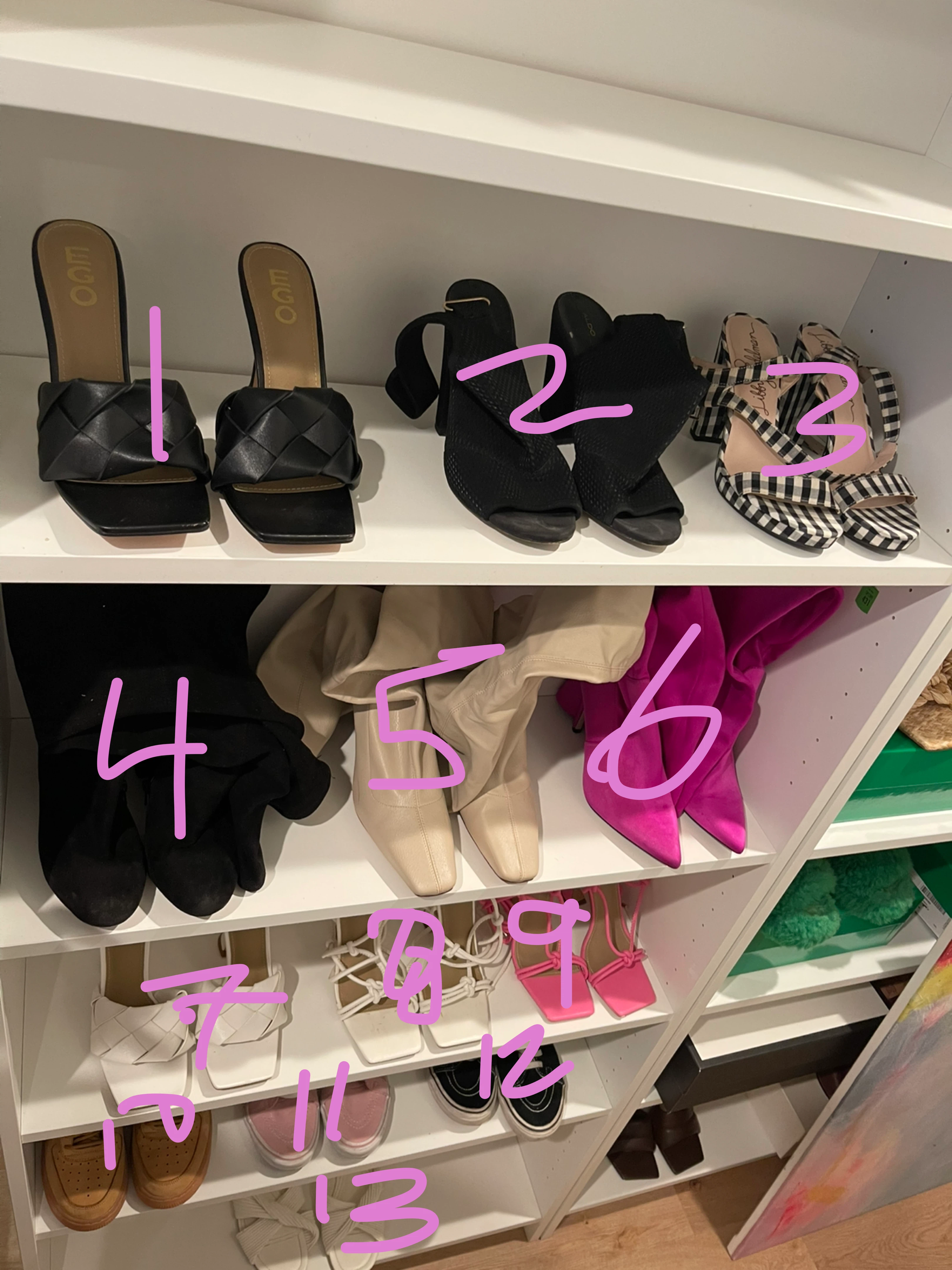 New and Used Shoes