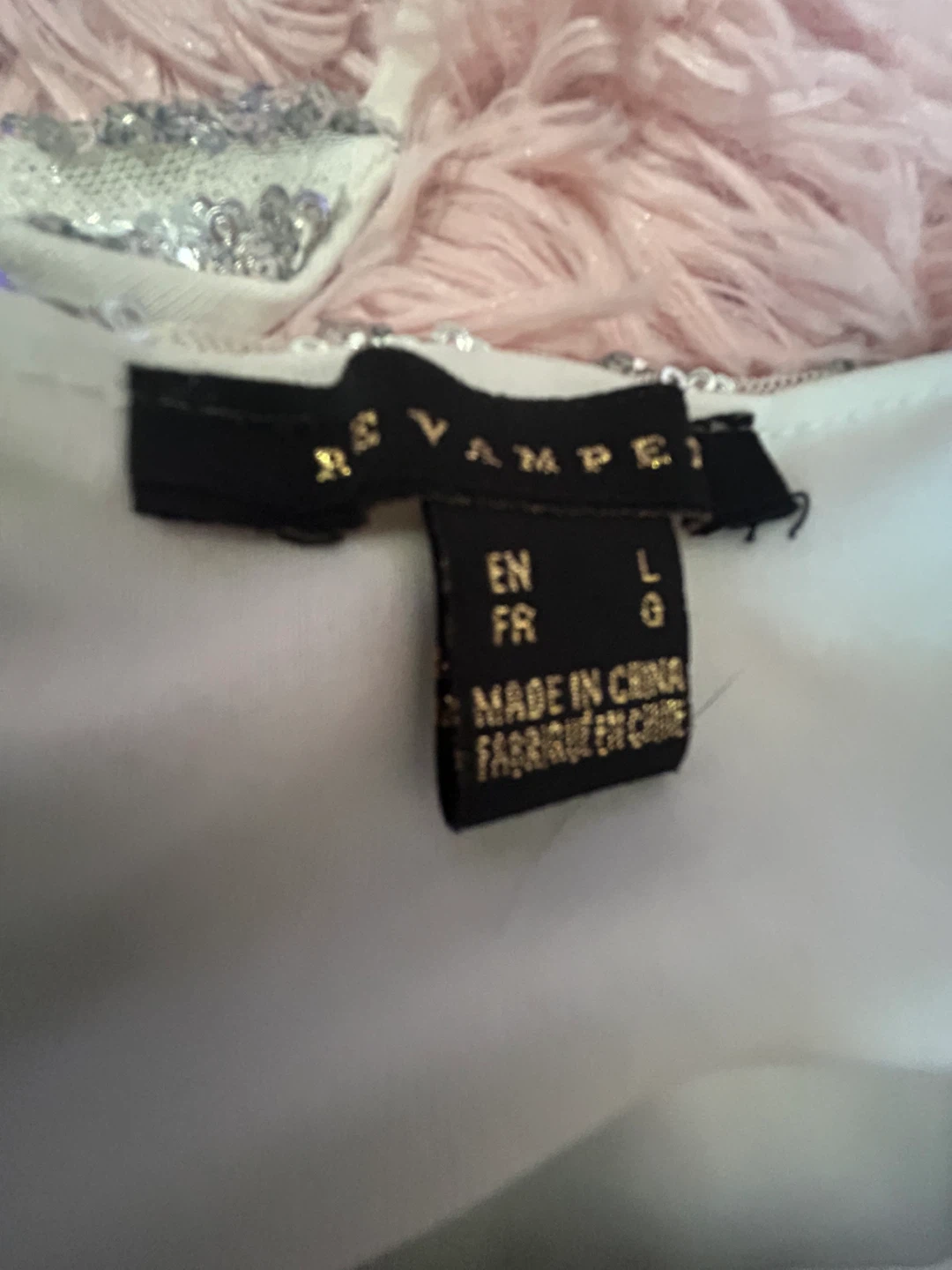 Revamped sequin geometric party dress Size L🏆 - photo 3