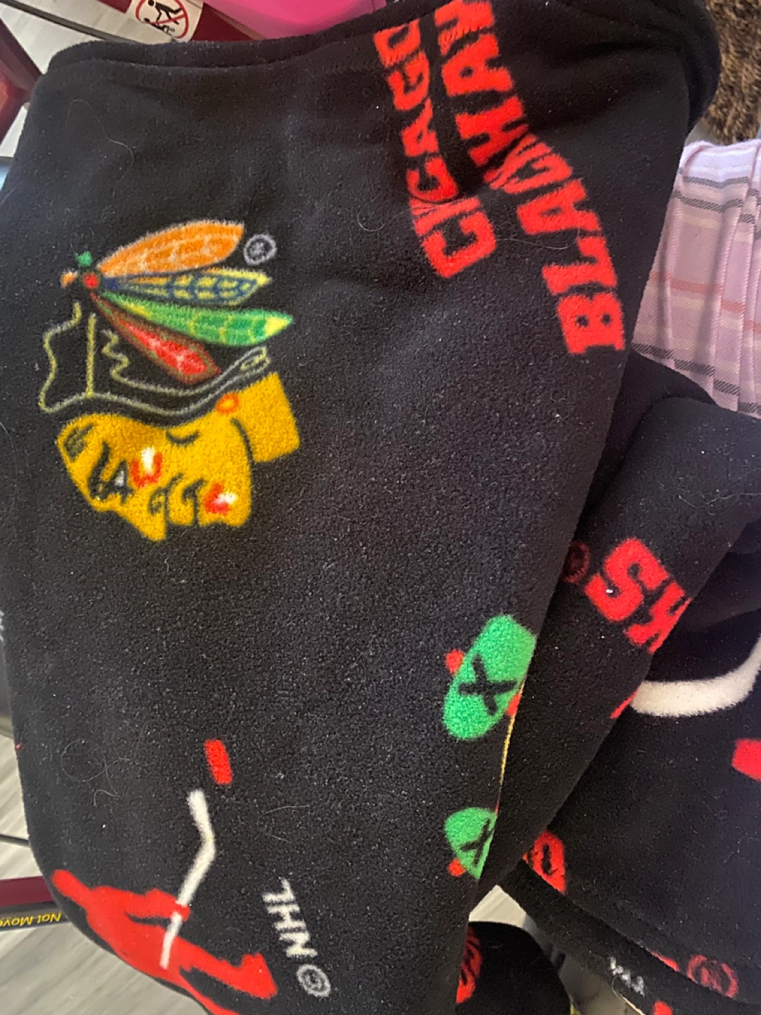 Chicago Blackhawks Fleece blanket