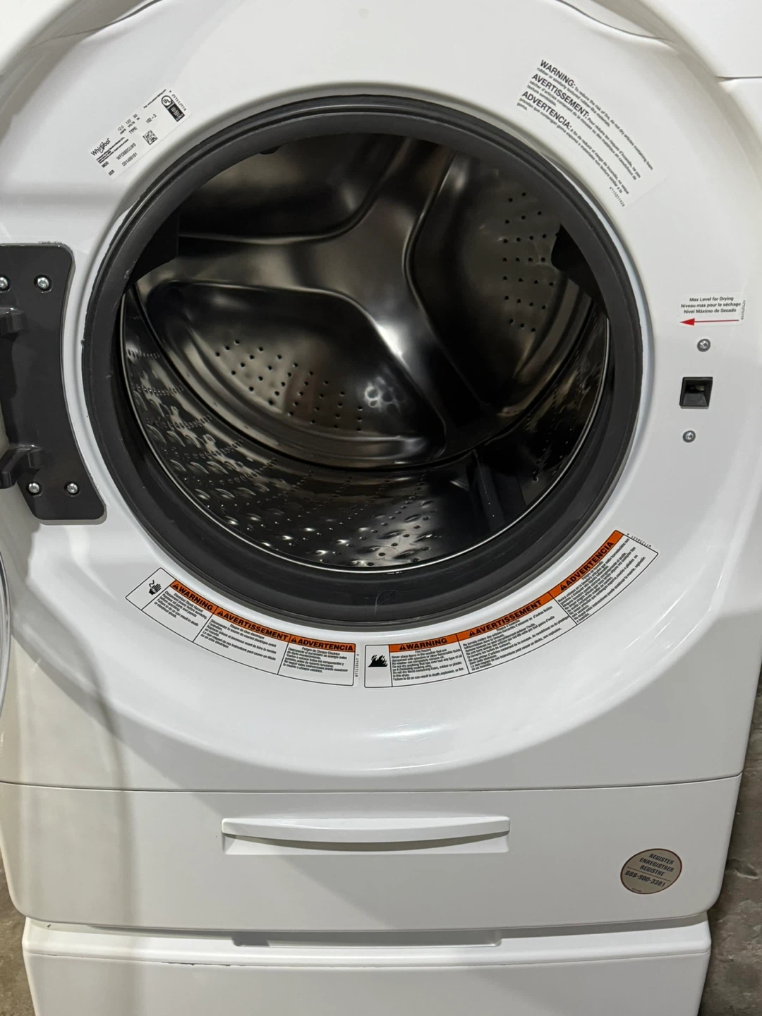 Whirlpool - All-in-One. Washer & Ventless Dryer - White - photo 3