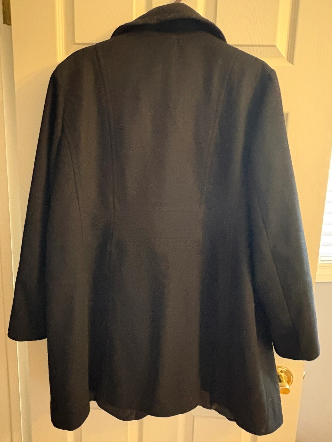 Anne Klein Women's Black Wool Blend Coat - photo 3