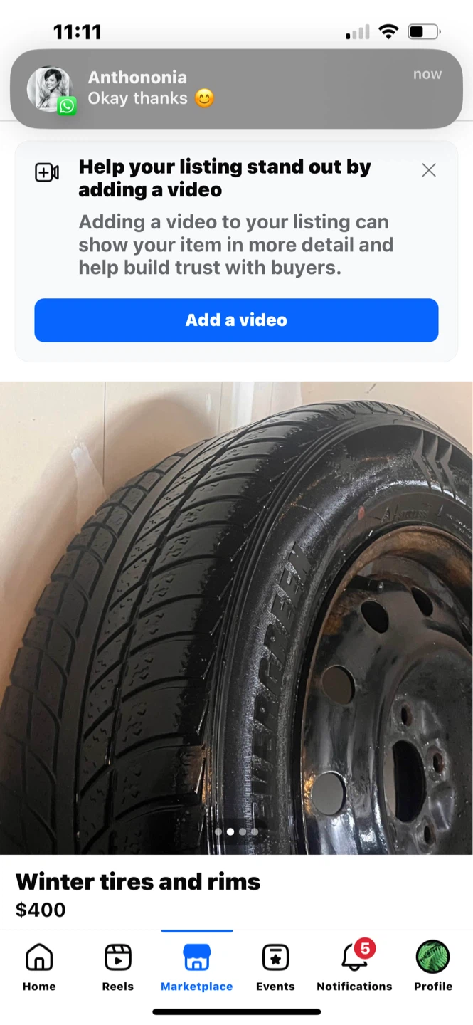 Winter Tires and Rims - photo 3