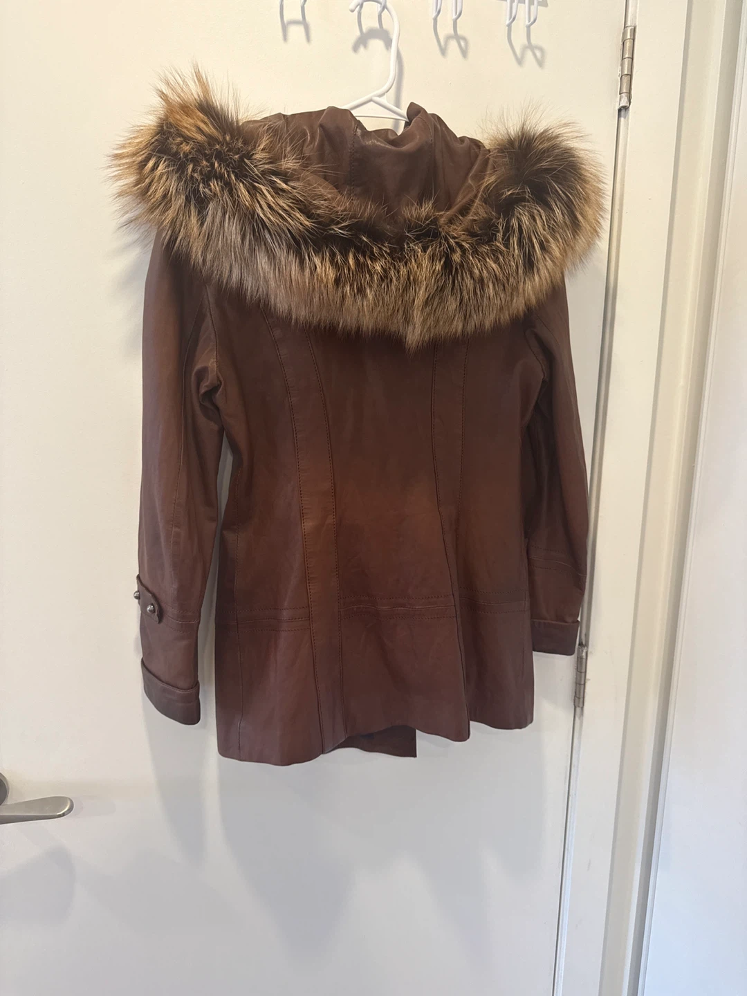 Chelsea Brown Leather Jacket - photo 2