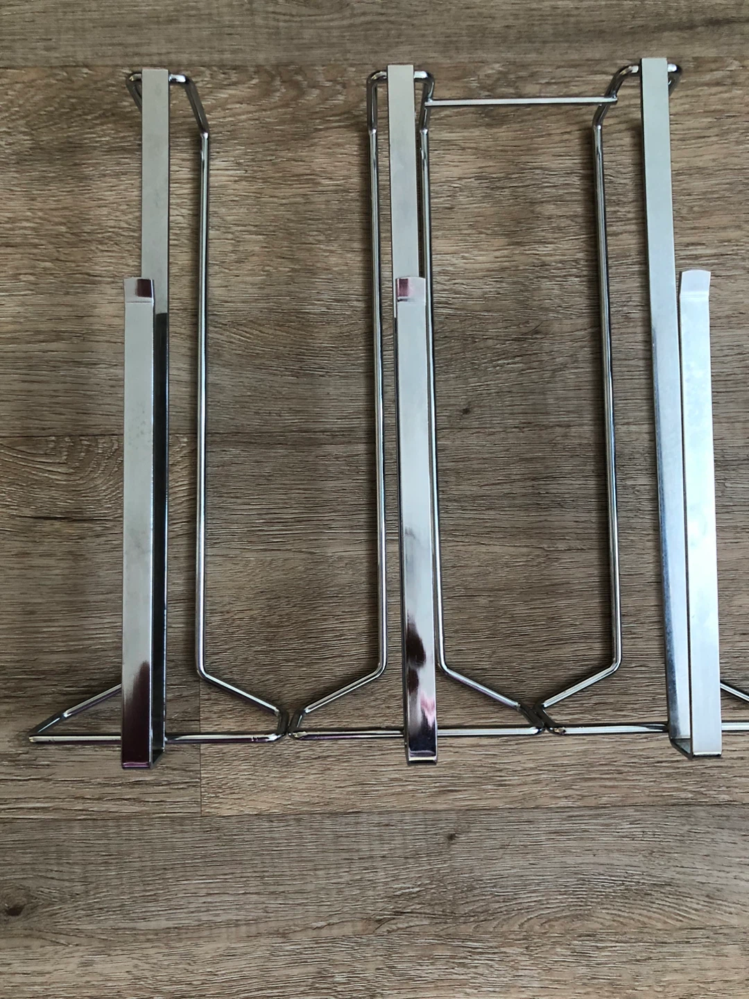 Under cabinet stainless wine glass rack (2+1 rows) - photo 2