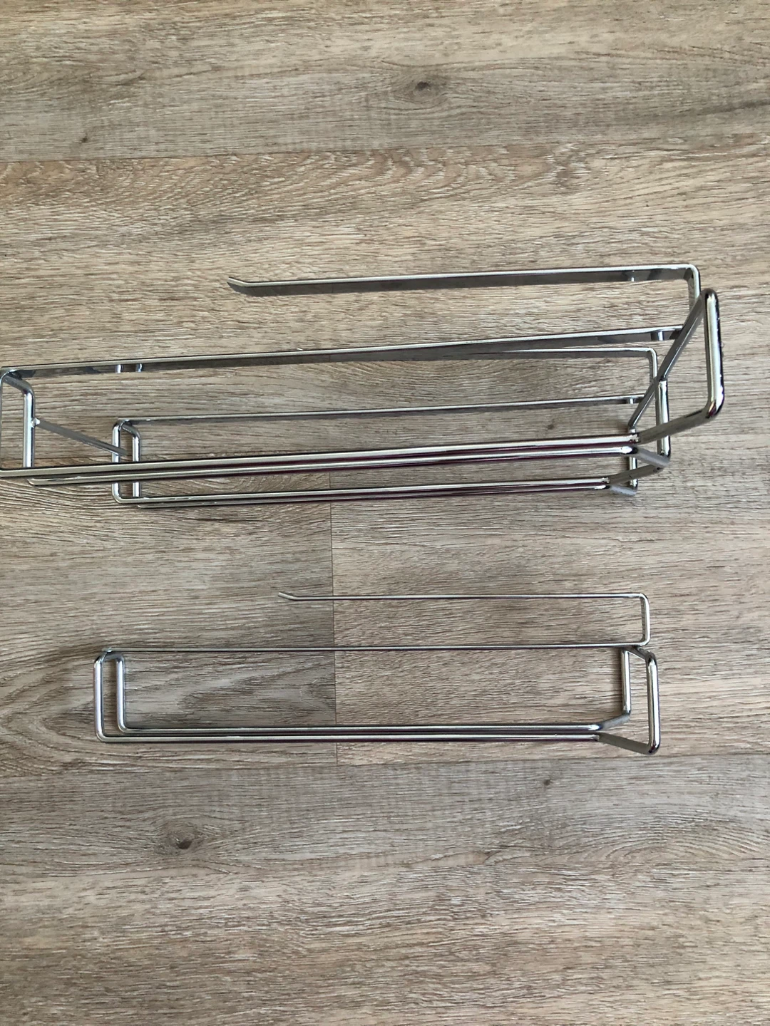 Under cabinet stainless wine glass rack (2+1 rows) - photo 3