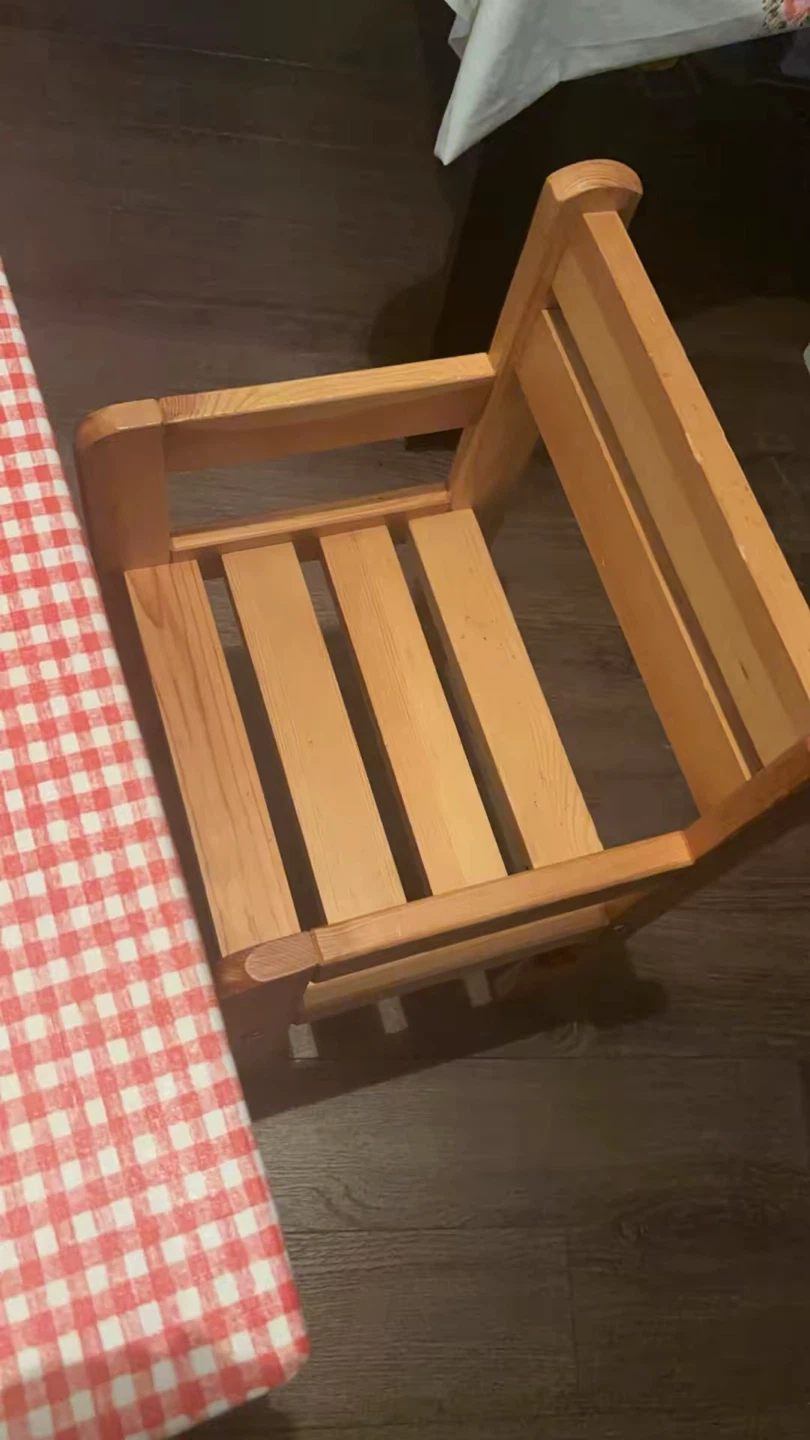 Wooden Kids Chair and Table Set - photo 2