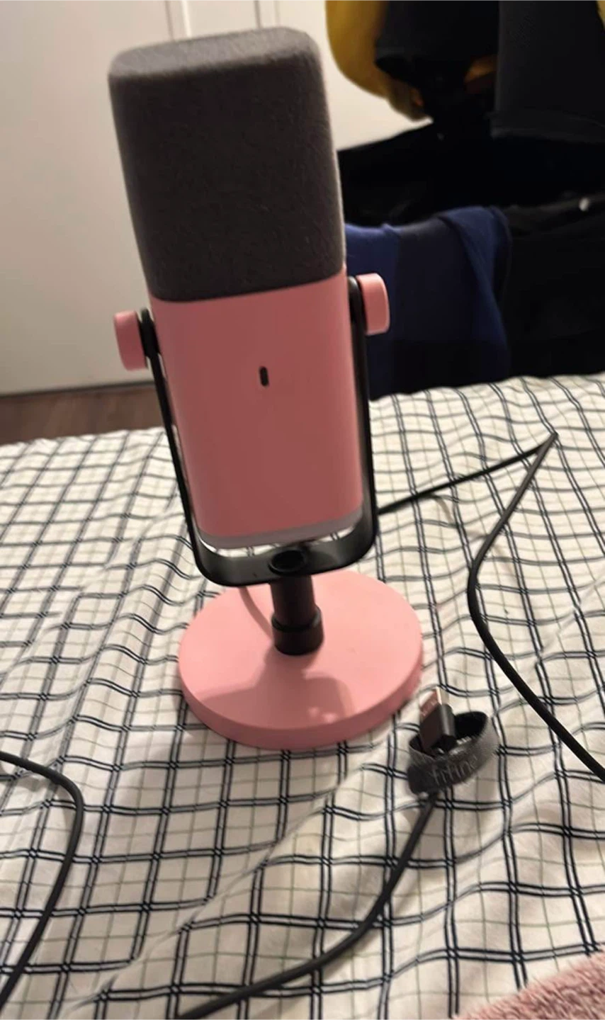 FIFINE AM8 Streaming Microphone - Pink - photo 2