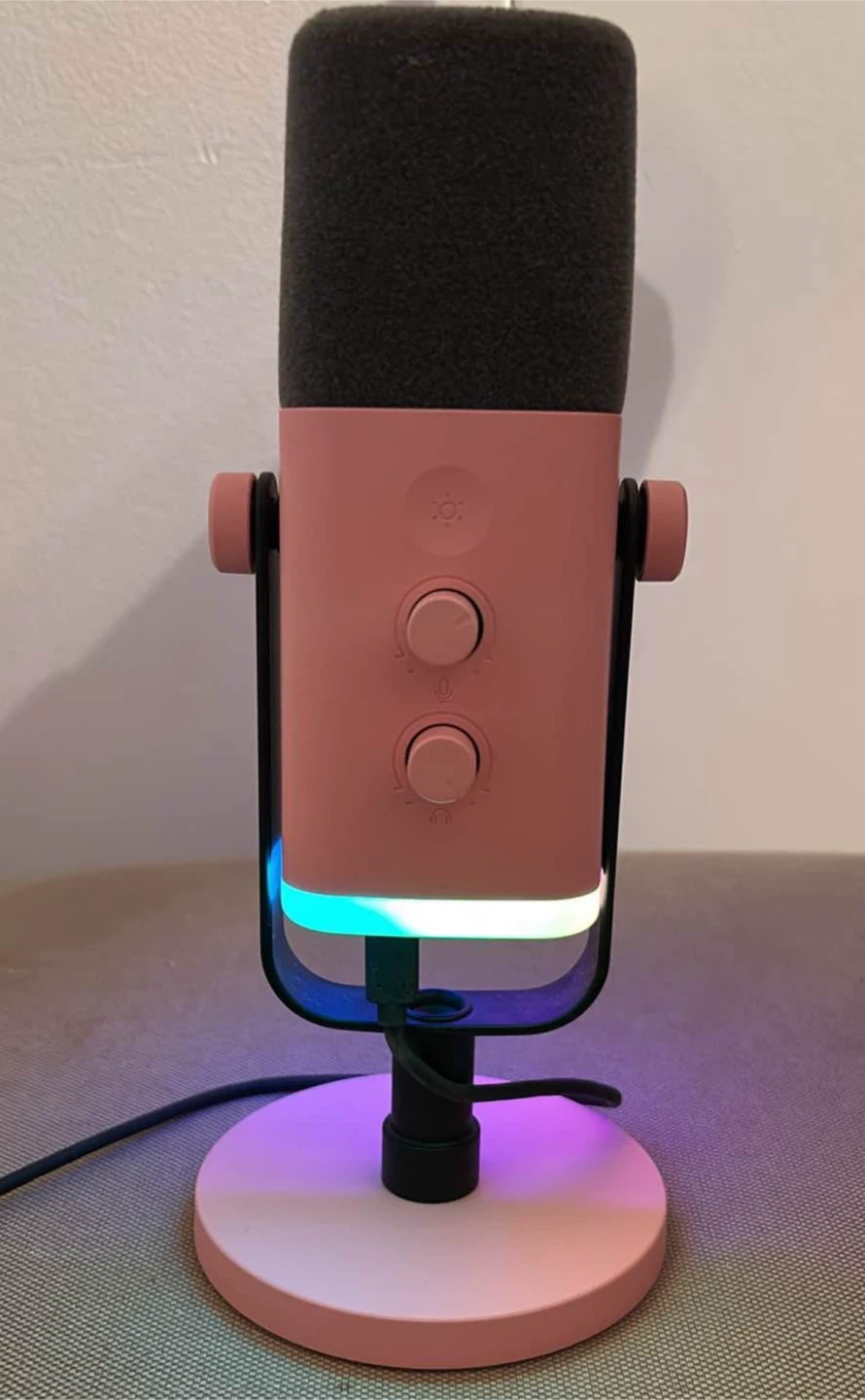 FIFINE AM8 Streaming Microphone - Pink